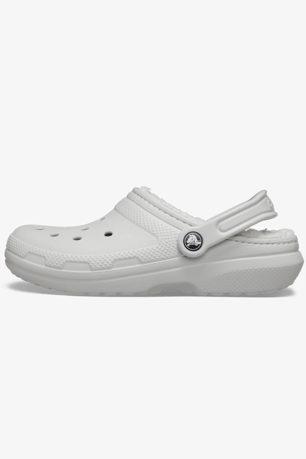 Crocs Classic Lined Clog Unisex Sandalet 203591-1FT Gri