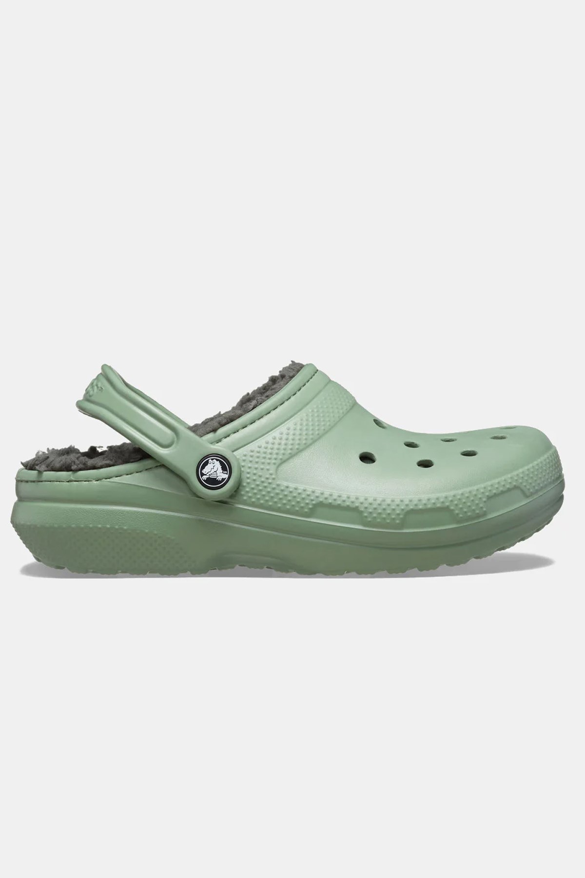 Crocs Classic Lined Clog Unisex Sandalet 203591-3WP Yeşil