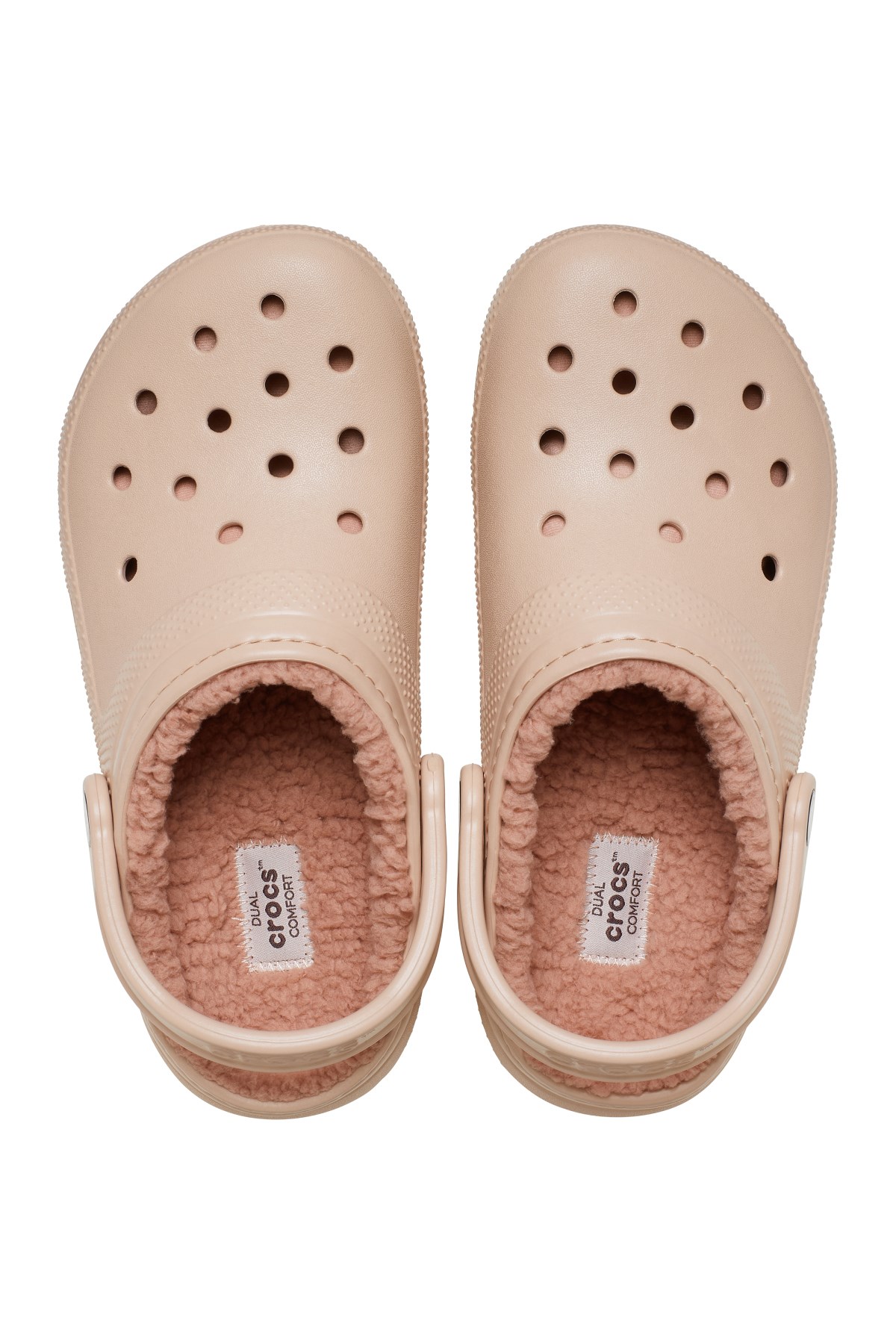 Crocs Classic Lined Clog Unisex Sandalet 203591-7AF Pembe