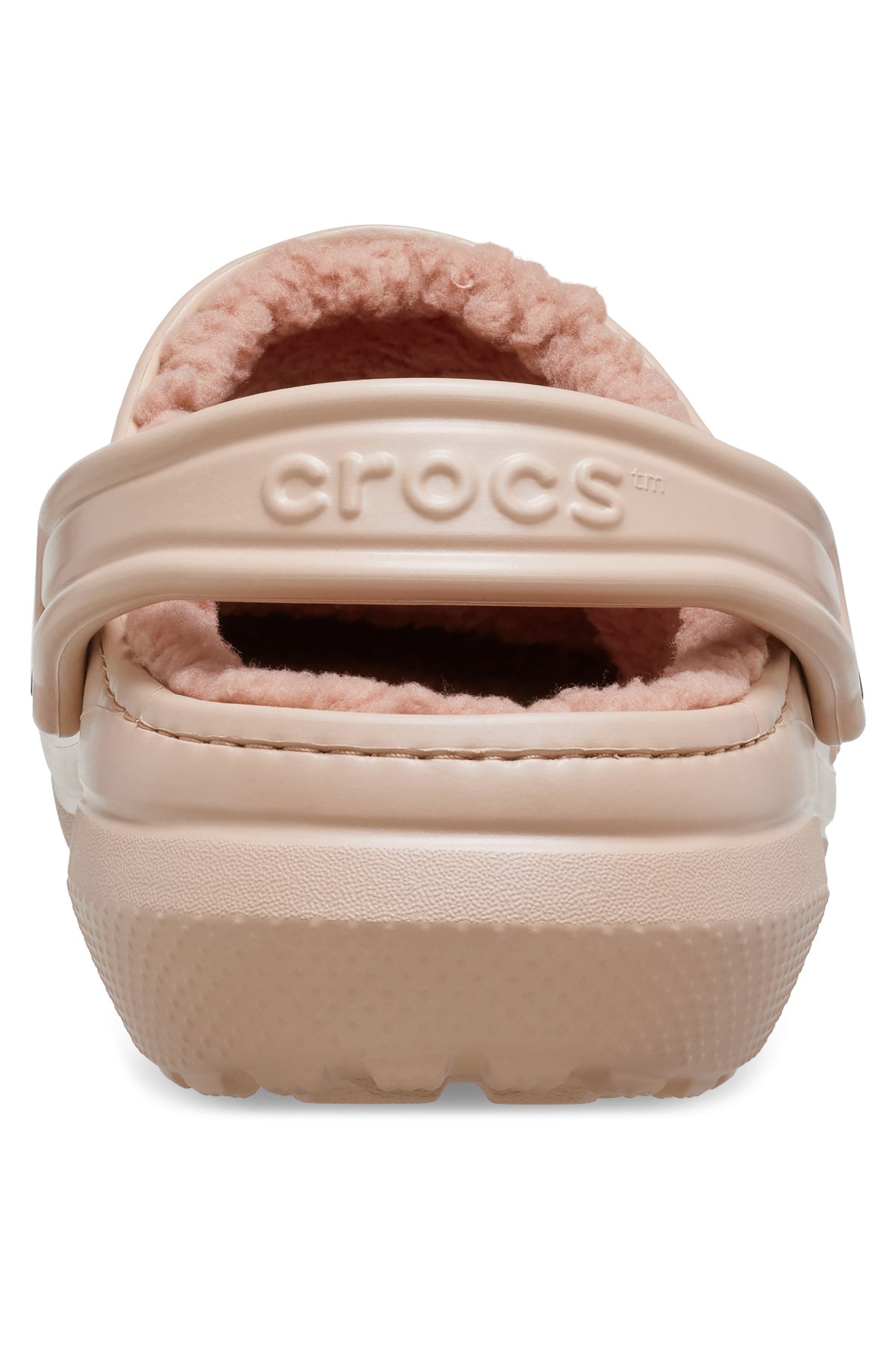 Crocs Classic Lined Clog Unisex Sandalet 203591-7AF Pembe