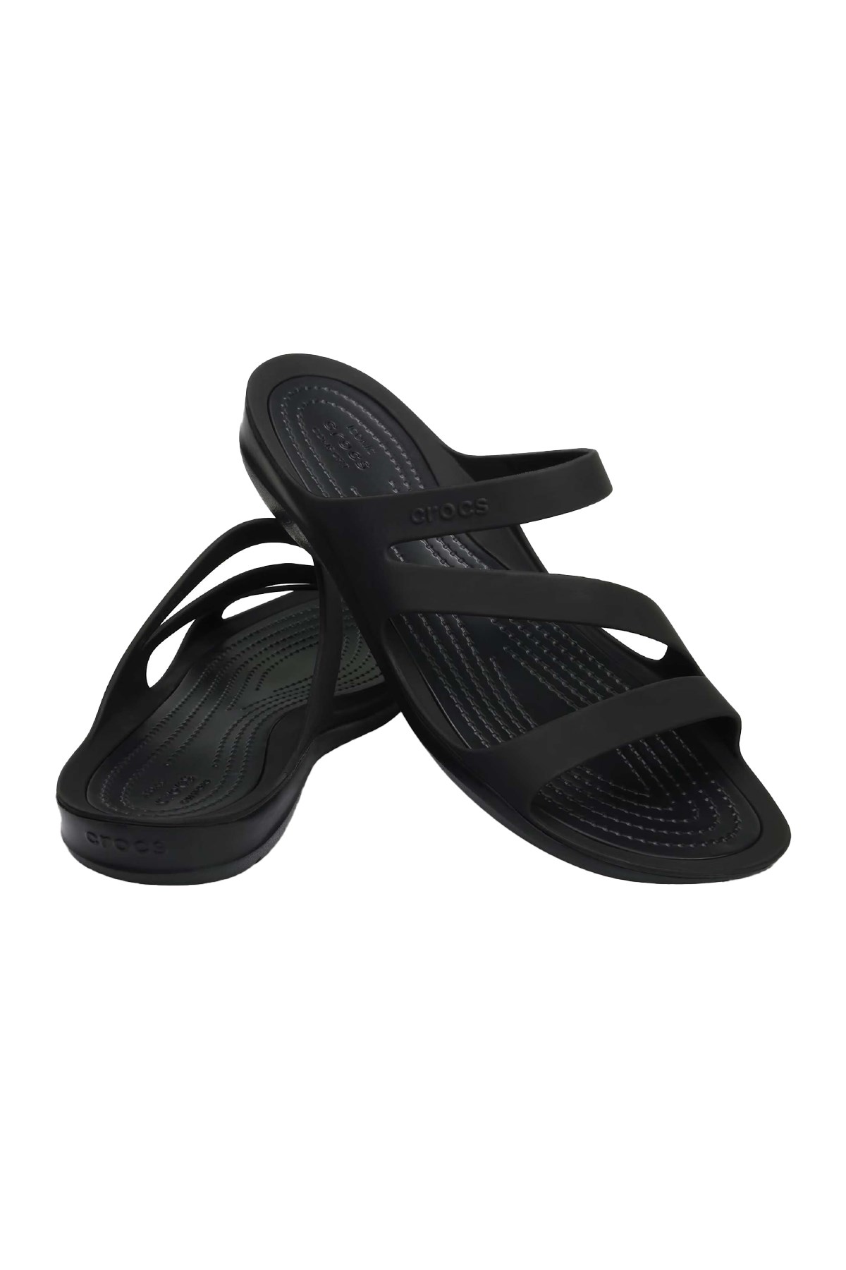 Crocs Swiftwater Kadın Terlik 203998-060 Siyah