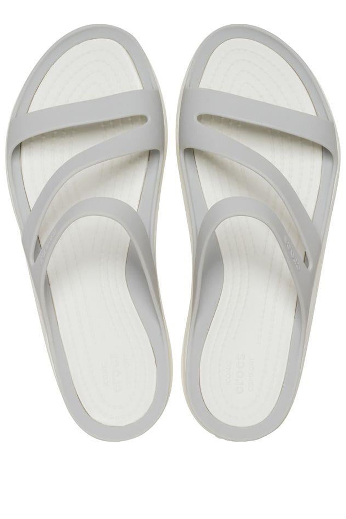 Crocs Swiftwater Sandal Kadın Terlik 203998-1FT Gri