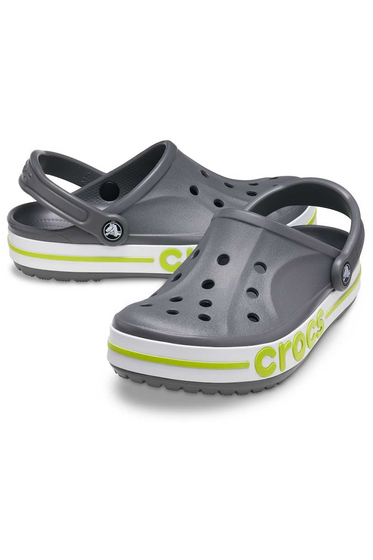 Crocs Bayaband Clog Unisex Terlik 205089-0GX Gri
