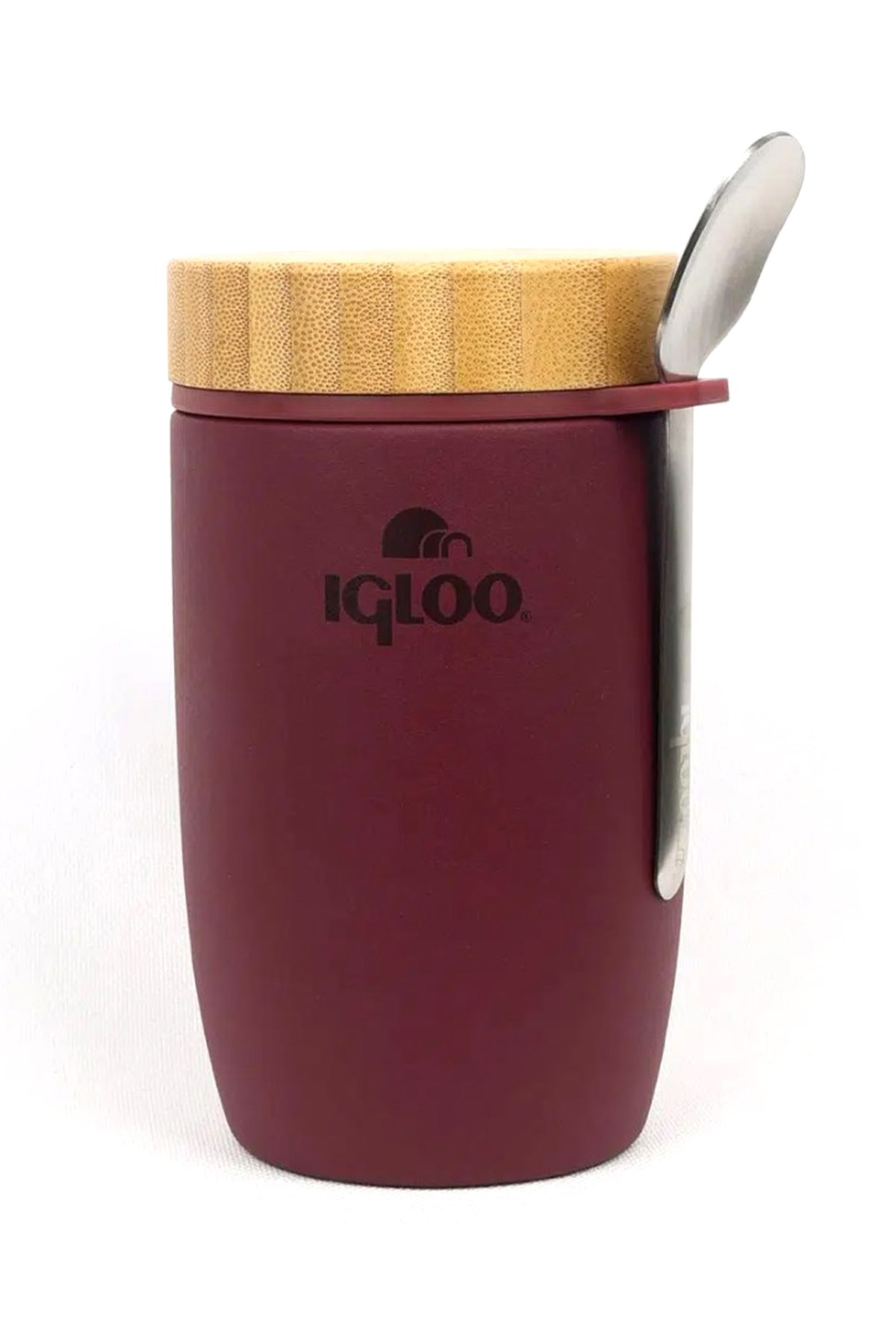 Igloo Bamboo Yemek Termosu 500 ml. Bordo