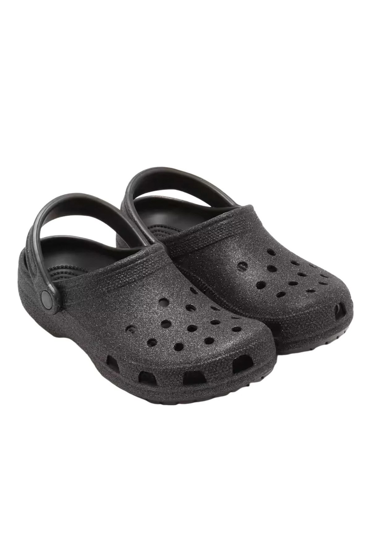 Crocs Classic Glitter Unisex Terlik 205942-0WH Siyah
