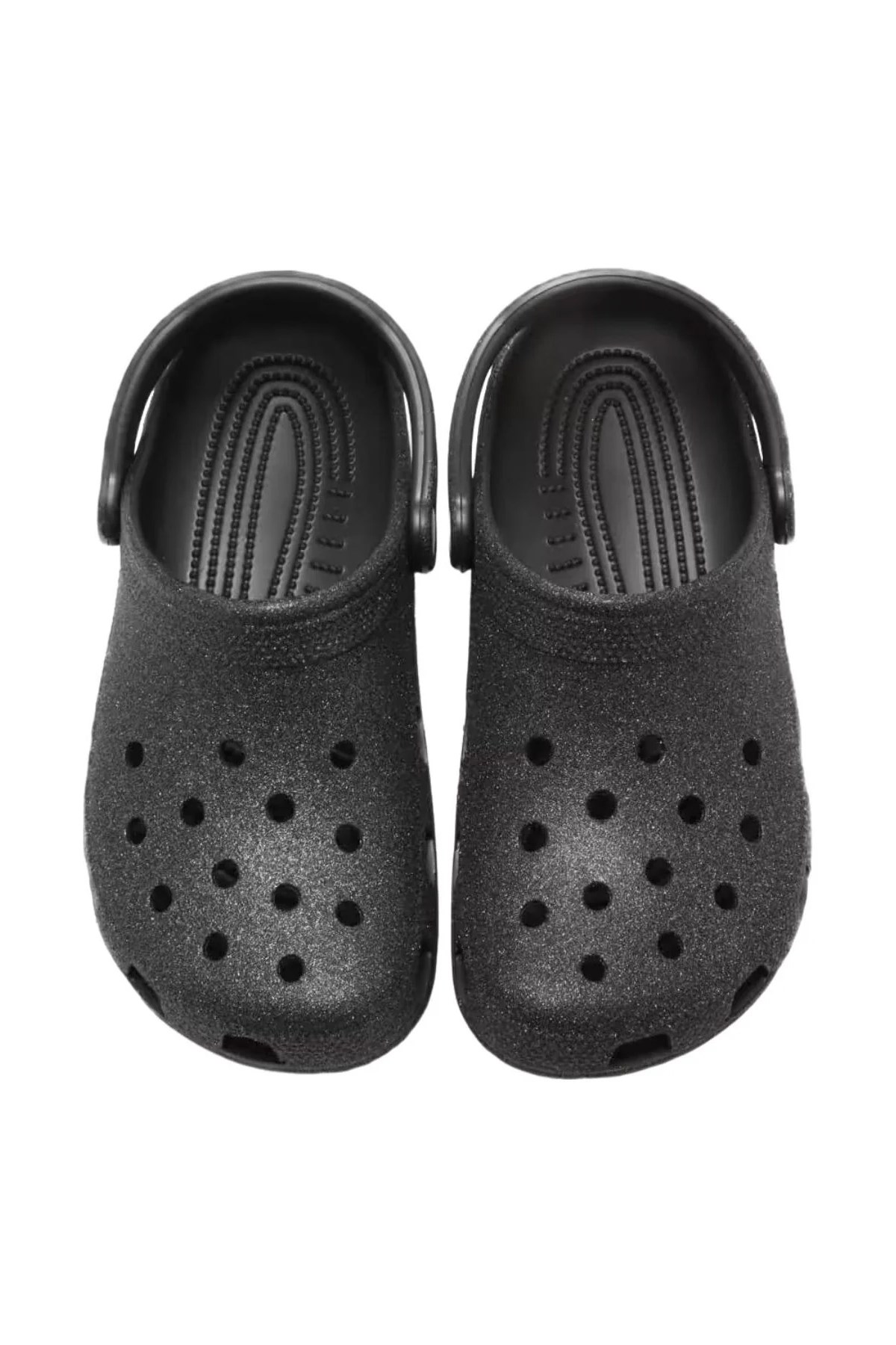 Crocs Classic Glitter Unisex Terlik 205942-0WH Siyah