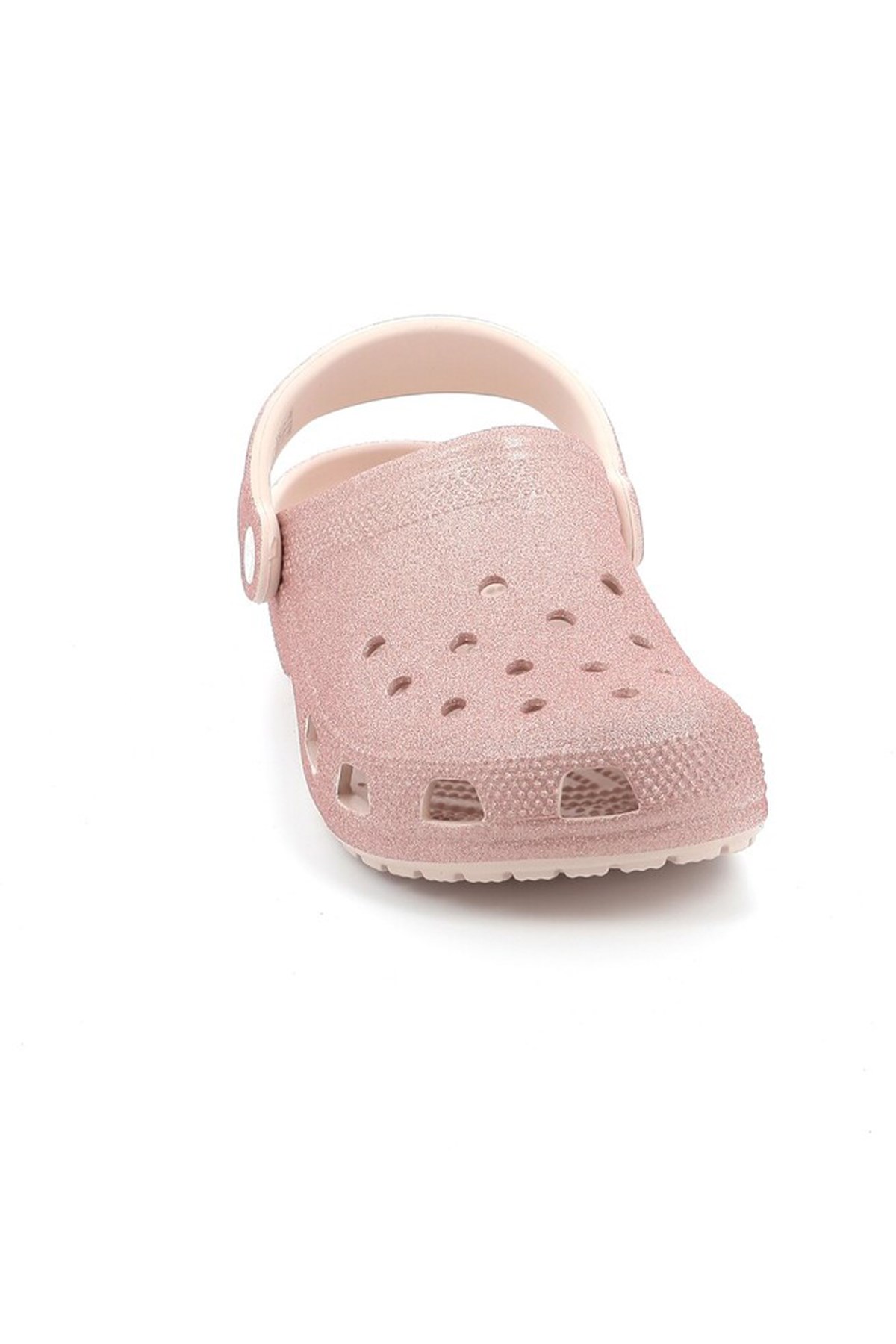 Crocs Classic Glitter Clog Kadın Terlik 205942-6WV Pembe