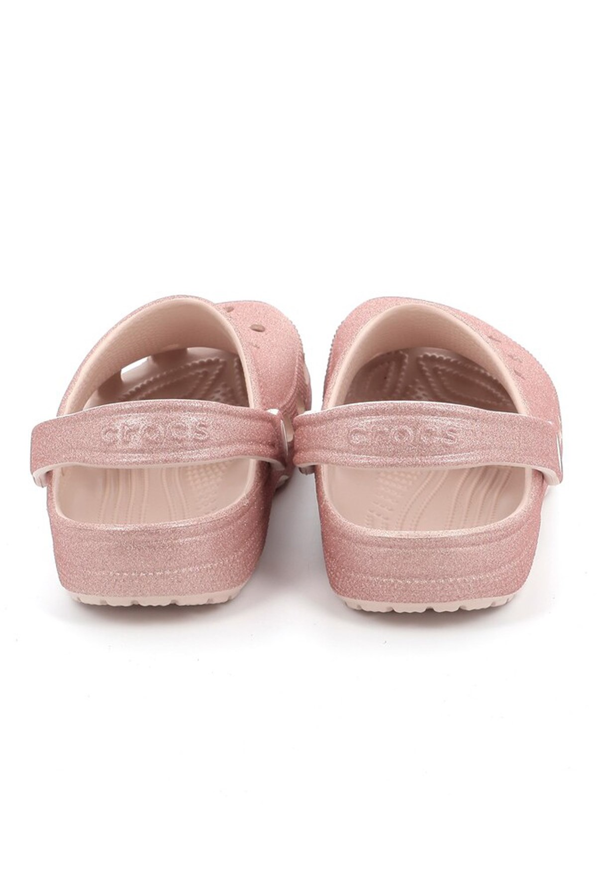 Crocs Classic Glitter Clog Kadın Terlik 205942-6WV Pembe