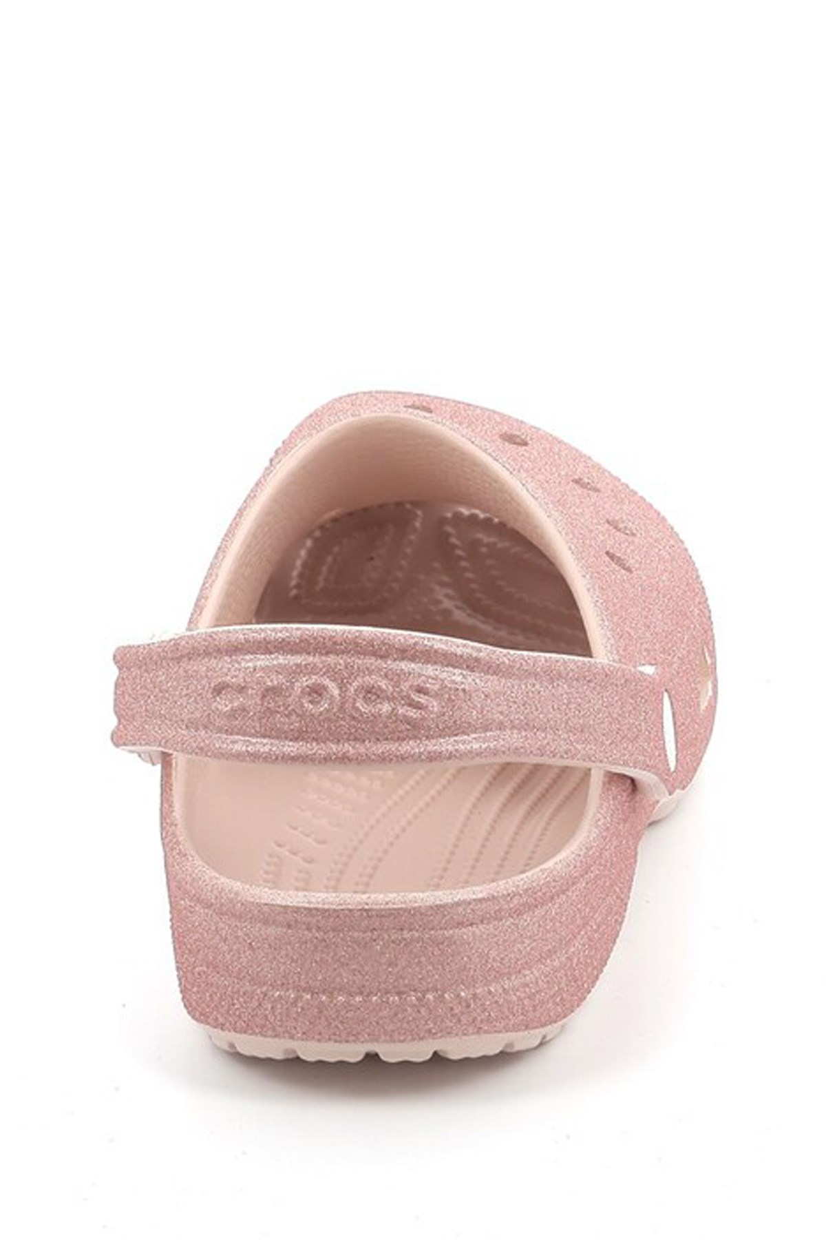 Crocs Classic Glitter Clog Kadın Terlik 205942-6WV Pembe