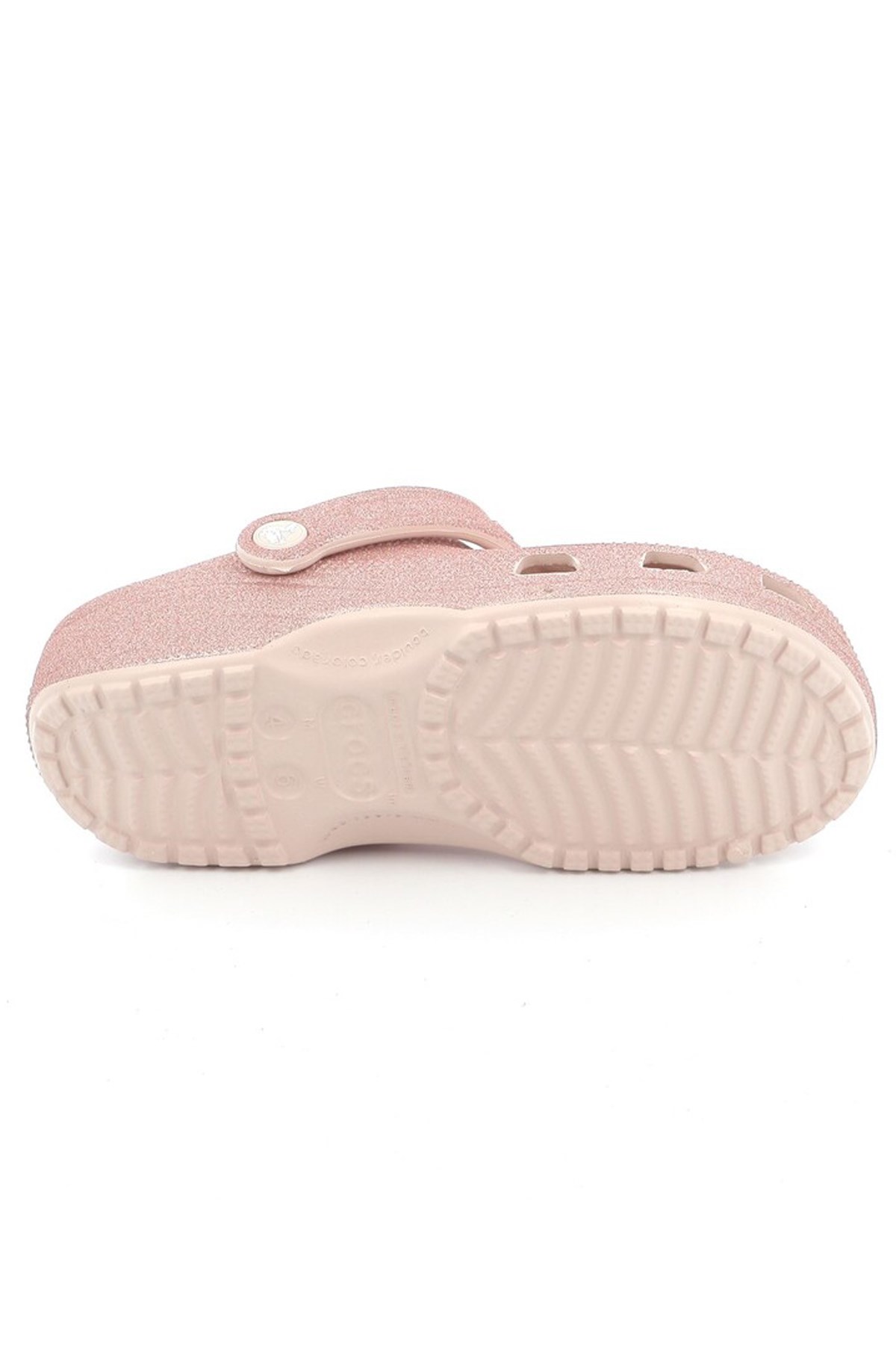 Crocs Classic Glitter Clog Kadın Terlik 205942-6WV Pembe