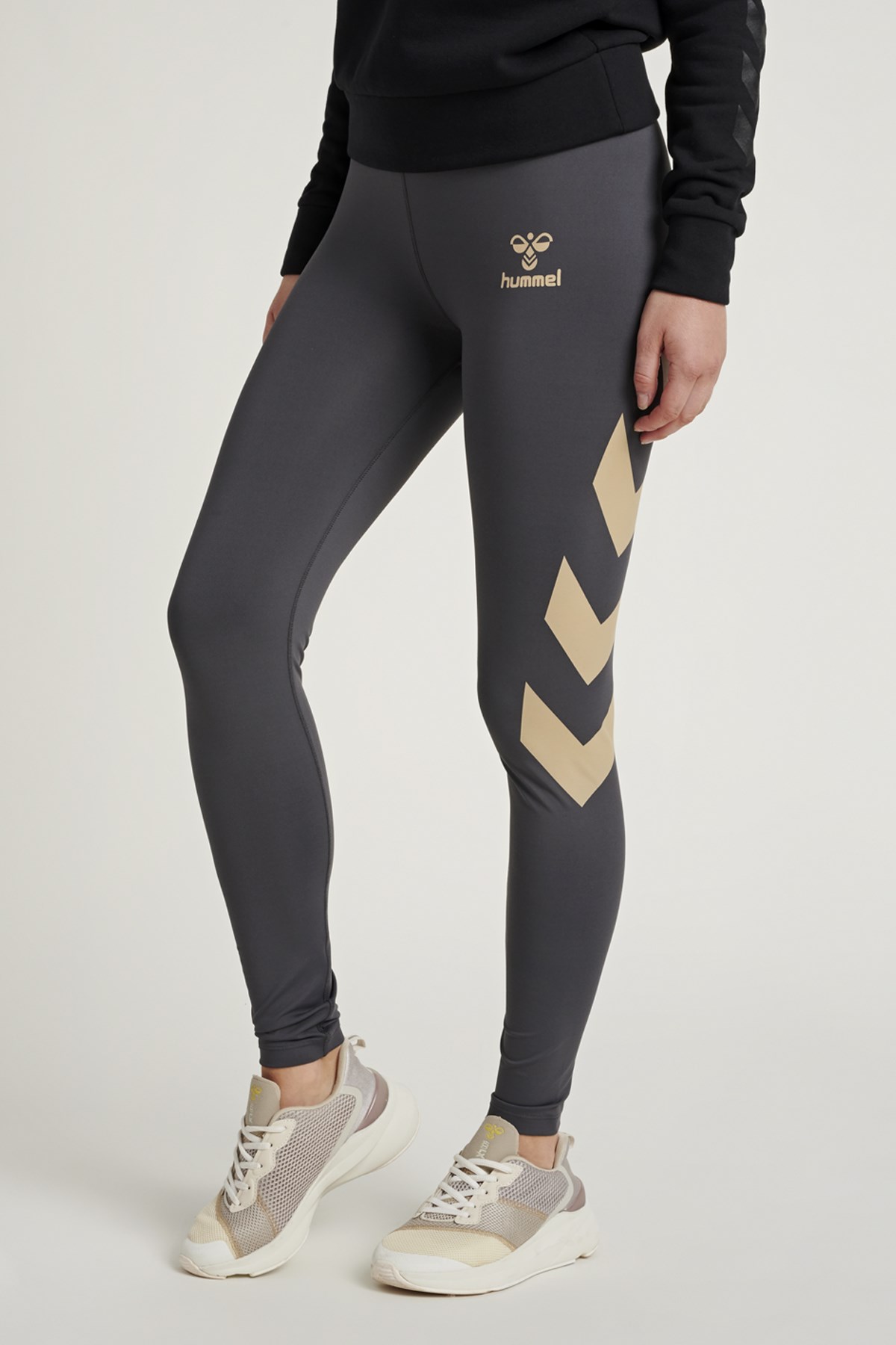 Hummel Paris High Waist Kadın Tayt 206231-1025 Antrasit