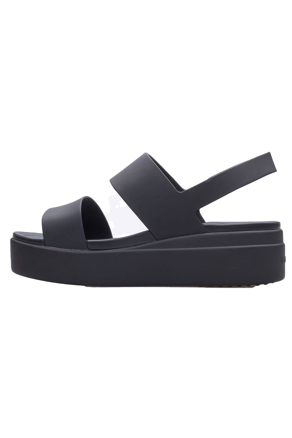 Crocs Brooklyn Low Wedge Kadın Sandalet 206453-060 Siyah