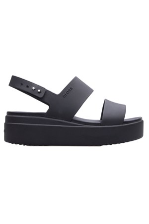 Crocs Brooklyn Low Wedge Kadın Sandalet 206453-060 Siyah