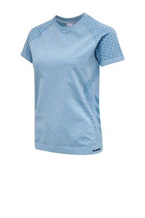 Hummel Kadın Tişört 206507-7988 Açık Mavi