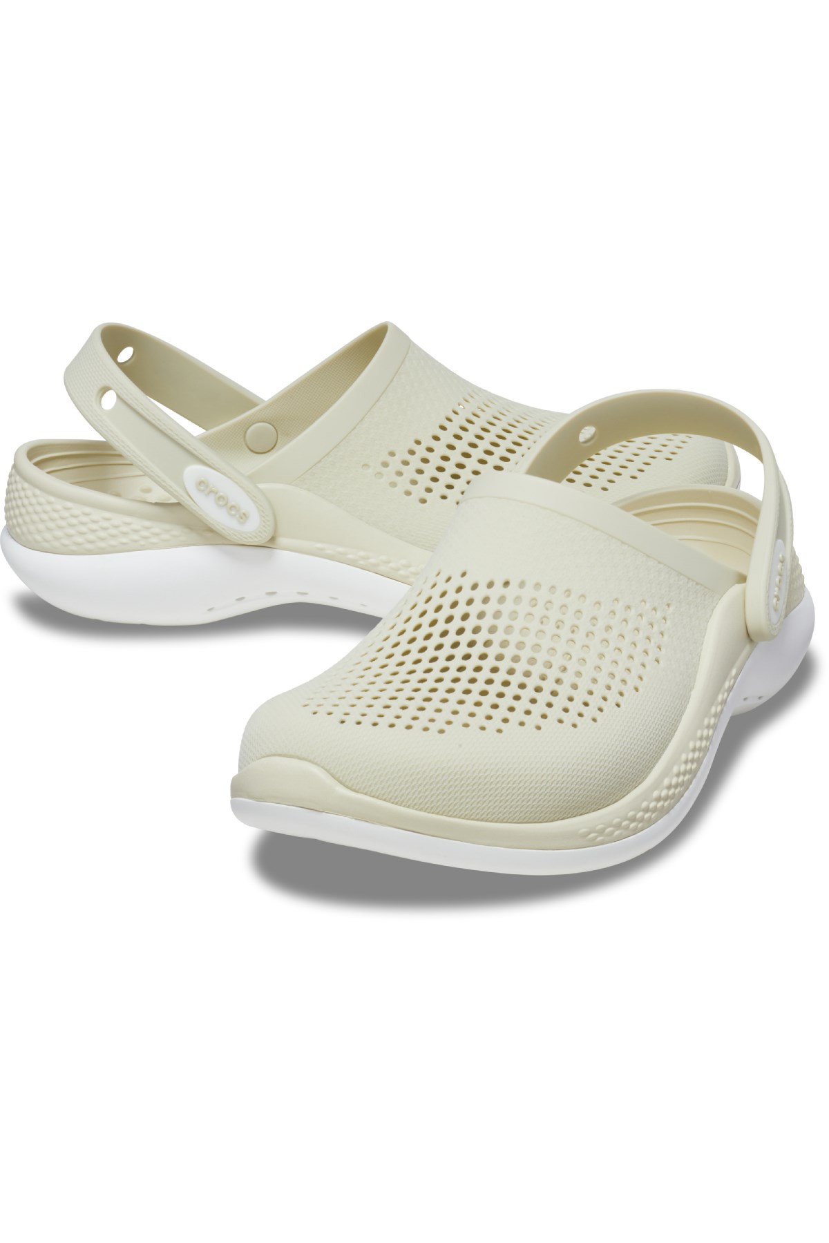 Crocs LiteRide 360 Clog Unisex Terlik 206708-2Y2 Krem