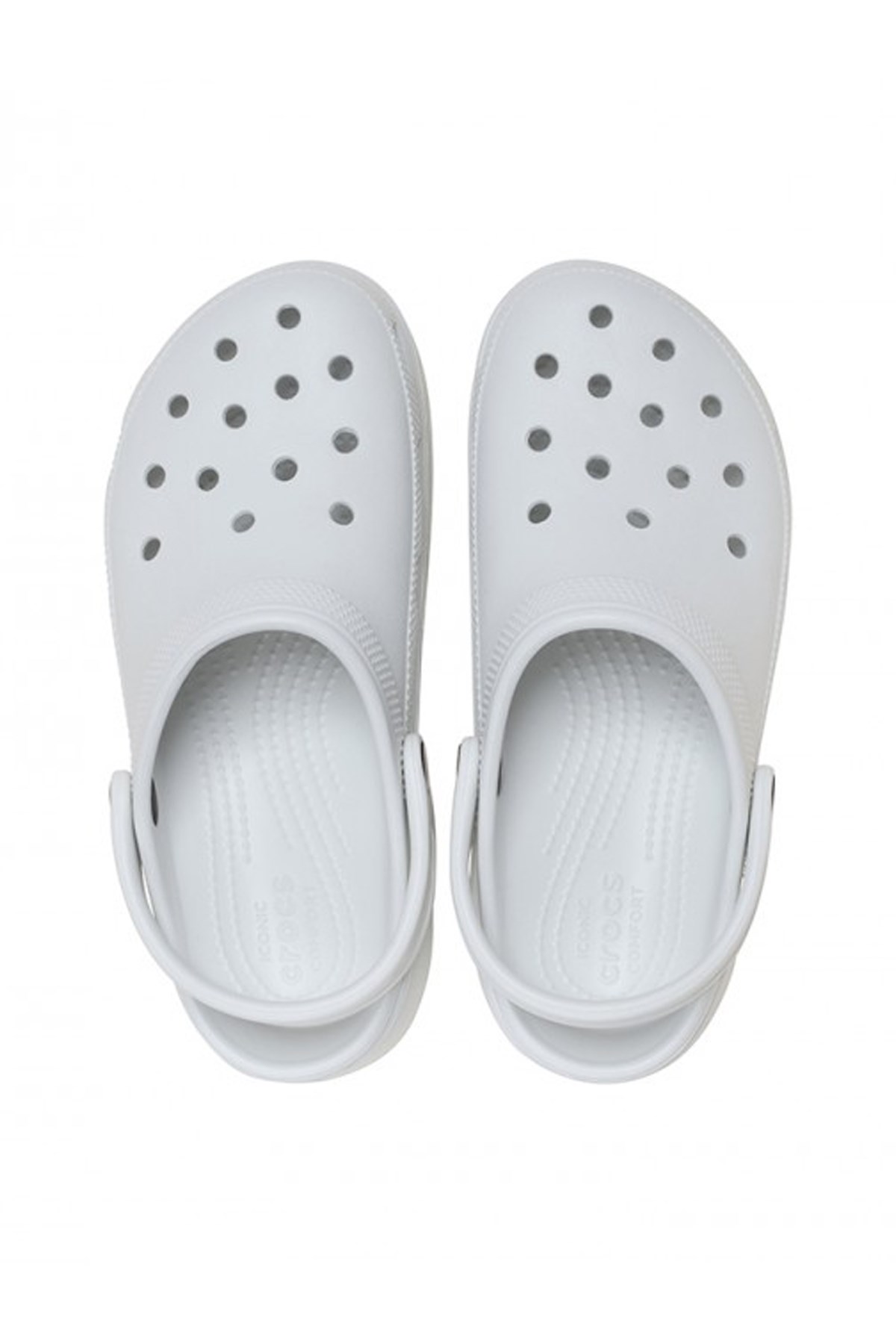 Crocs Classic Platform Kadın Terlik 206750-1NK Gri