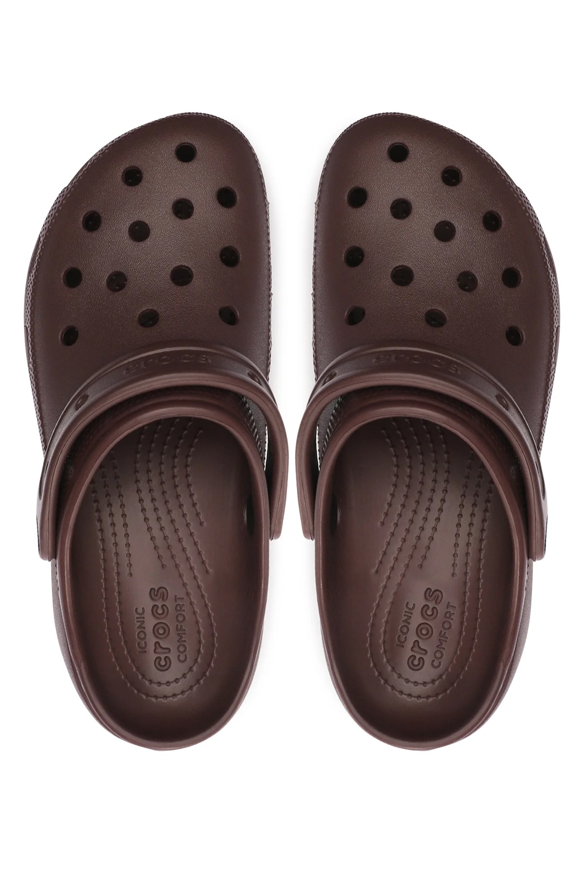 Crocs Classic Platform Clog Kadın Terlik 206750-6WD Bordo