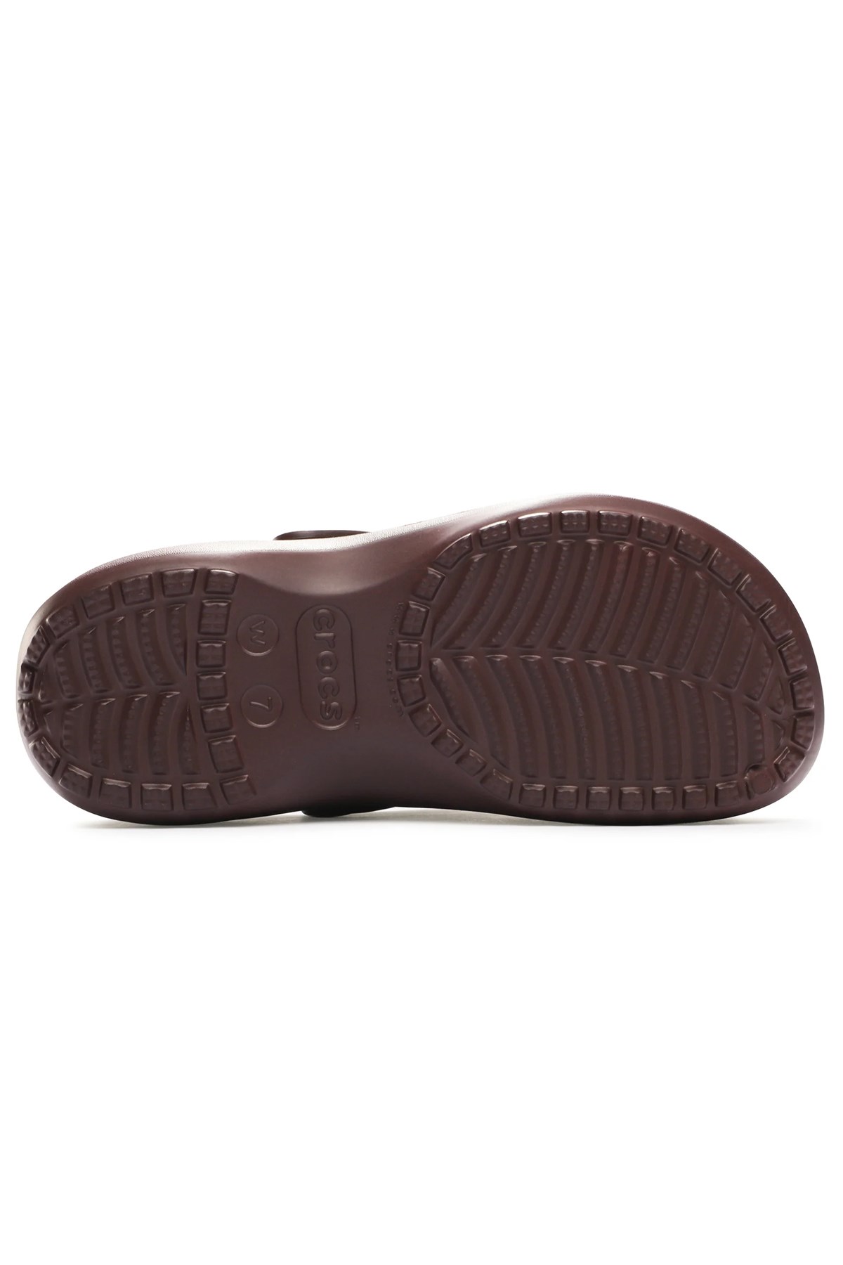 Crocs Classic Platform Clog Kadın Terlik 206750-6WD Bordo