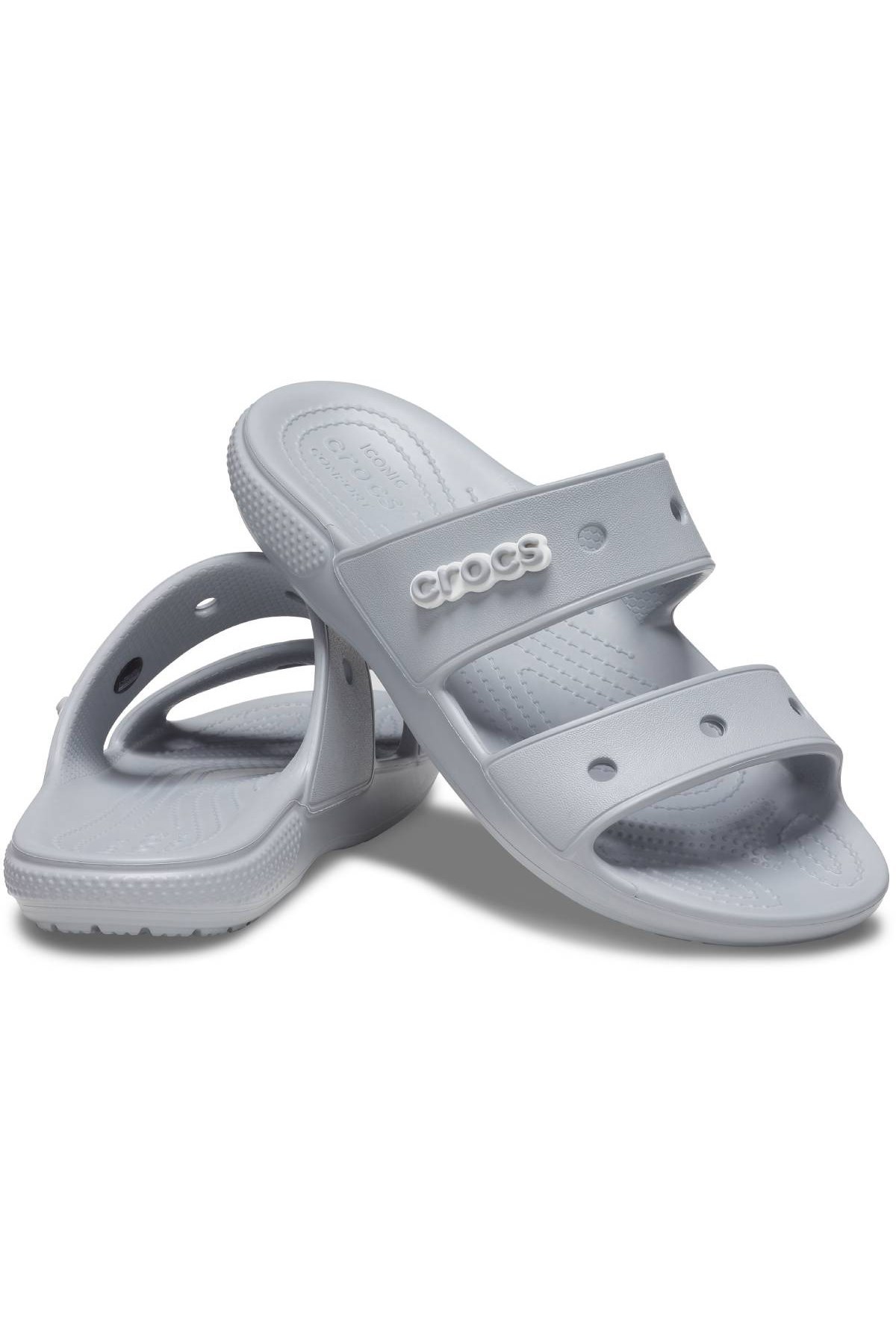 Classic Crocs Sandal Unisex Terlik 206761-007 Gri