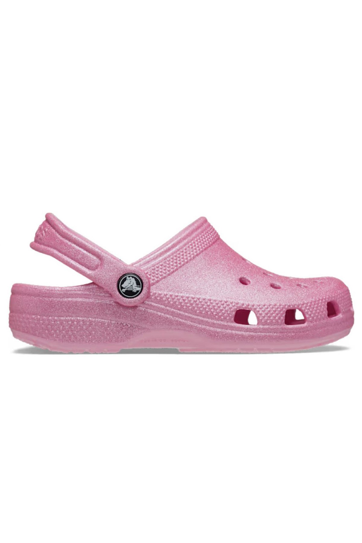 Crocs Classic Glitter Clog Çocuk Sandalet 206993-6XE Pembe