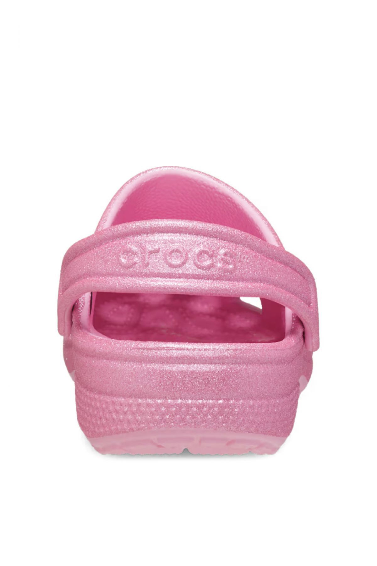 Crocs Classic Glitter Clog Çocuk Sandalet 206993-6XE Pembe