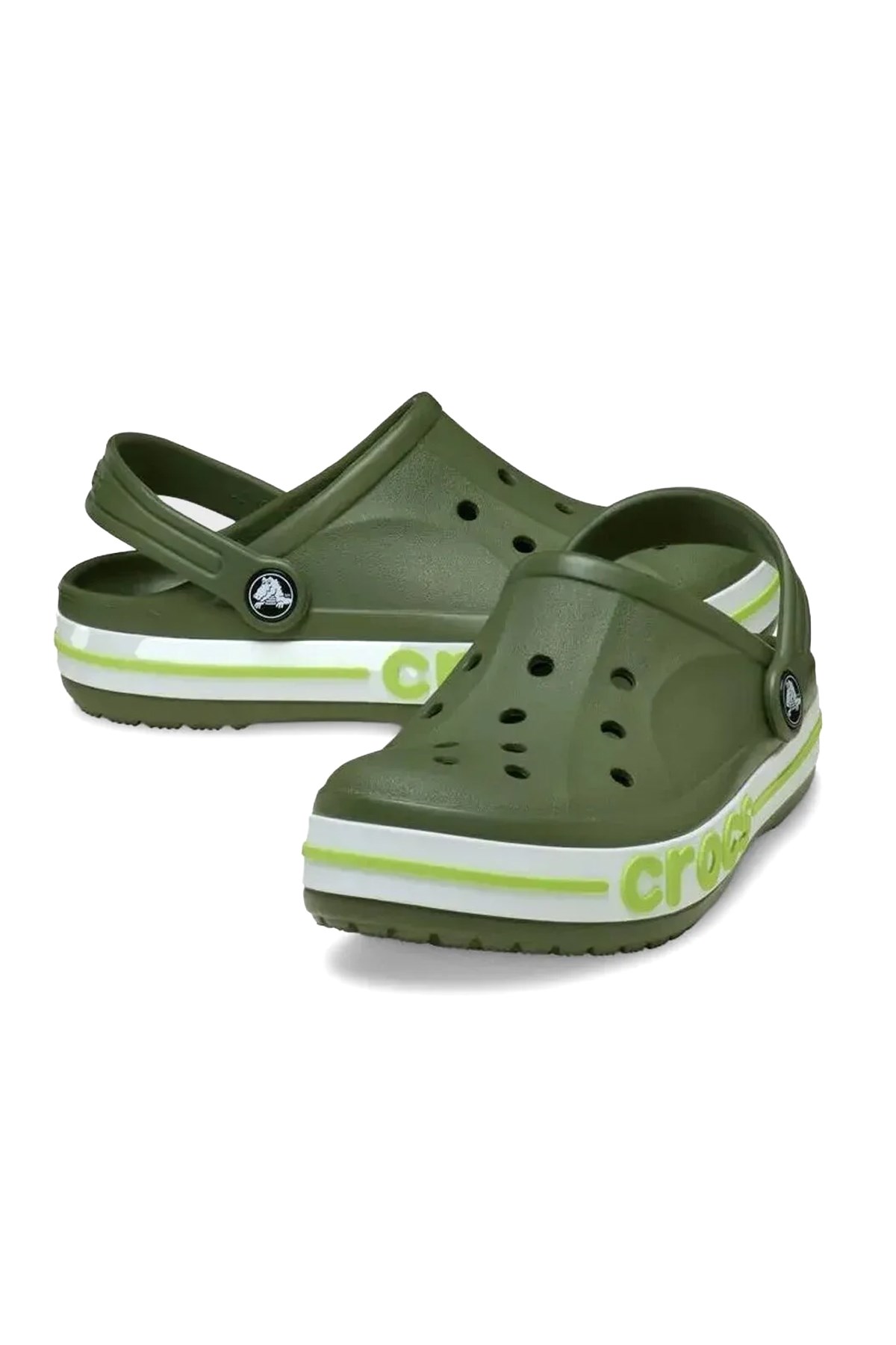Crocs Bayaband Çocuk Terlik 207018-3CB Haki