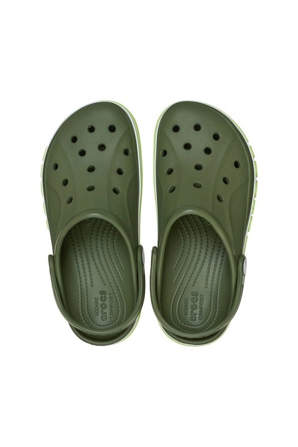Crocs Bayaband Çocuk Terlik 207019-3CB Haki