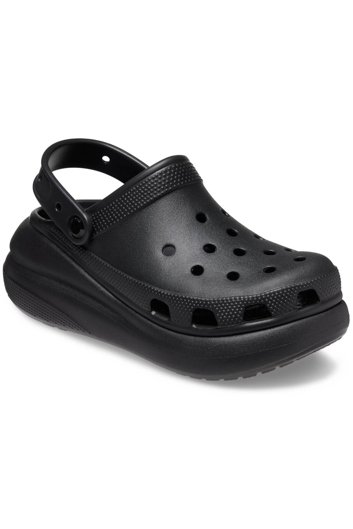Crocs Crush Clog Unisex Sandalet 207521-001 Siyah