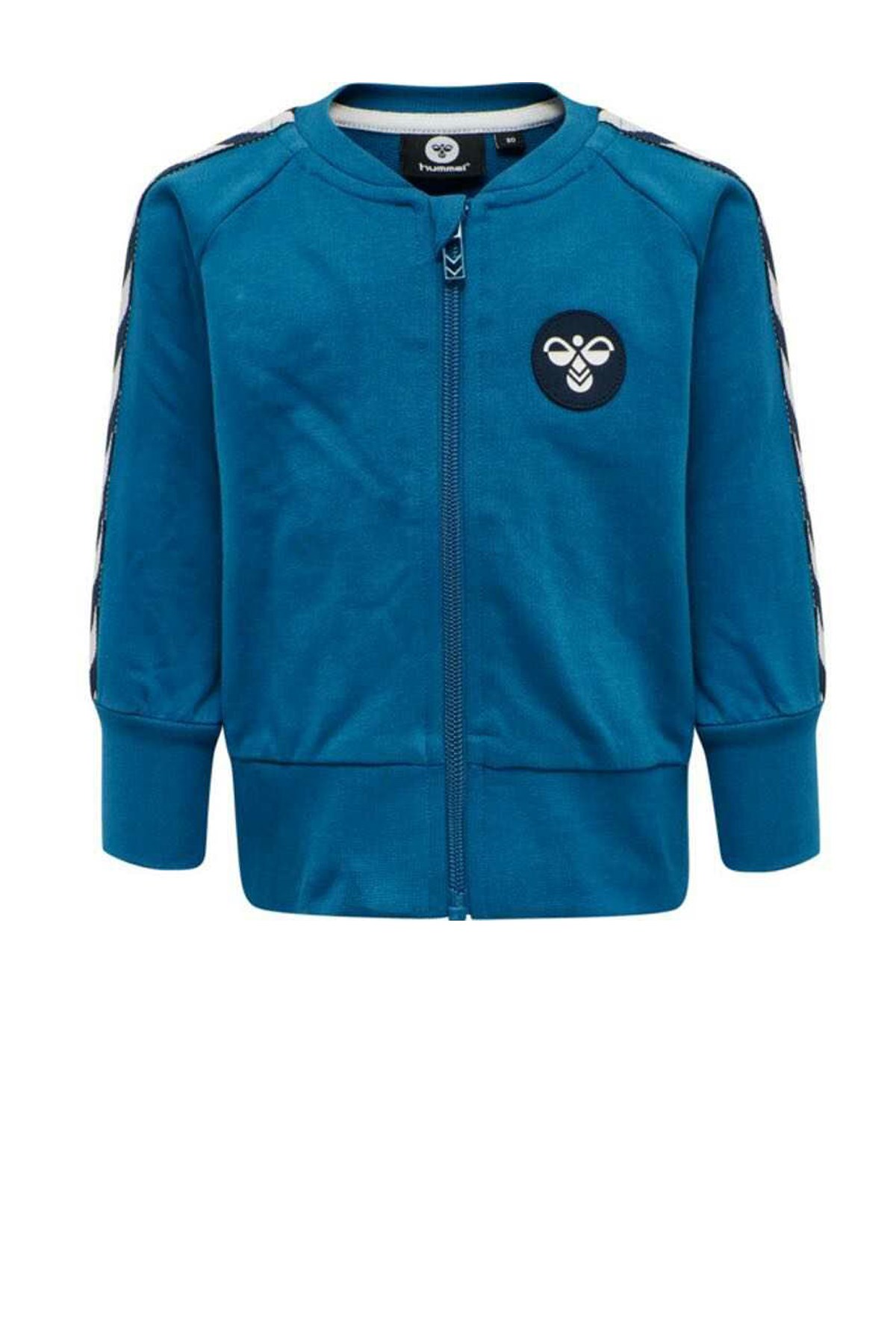 Hummel Patos Çocuk Fermuarlı Sweatshirt 208102-8370 Mavi