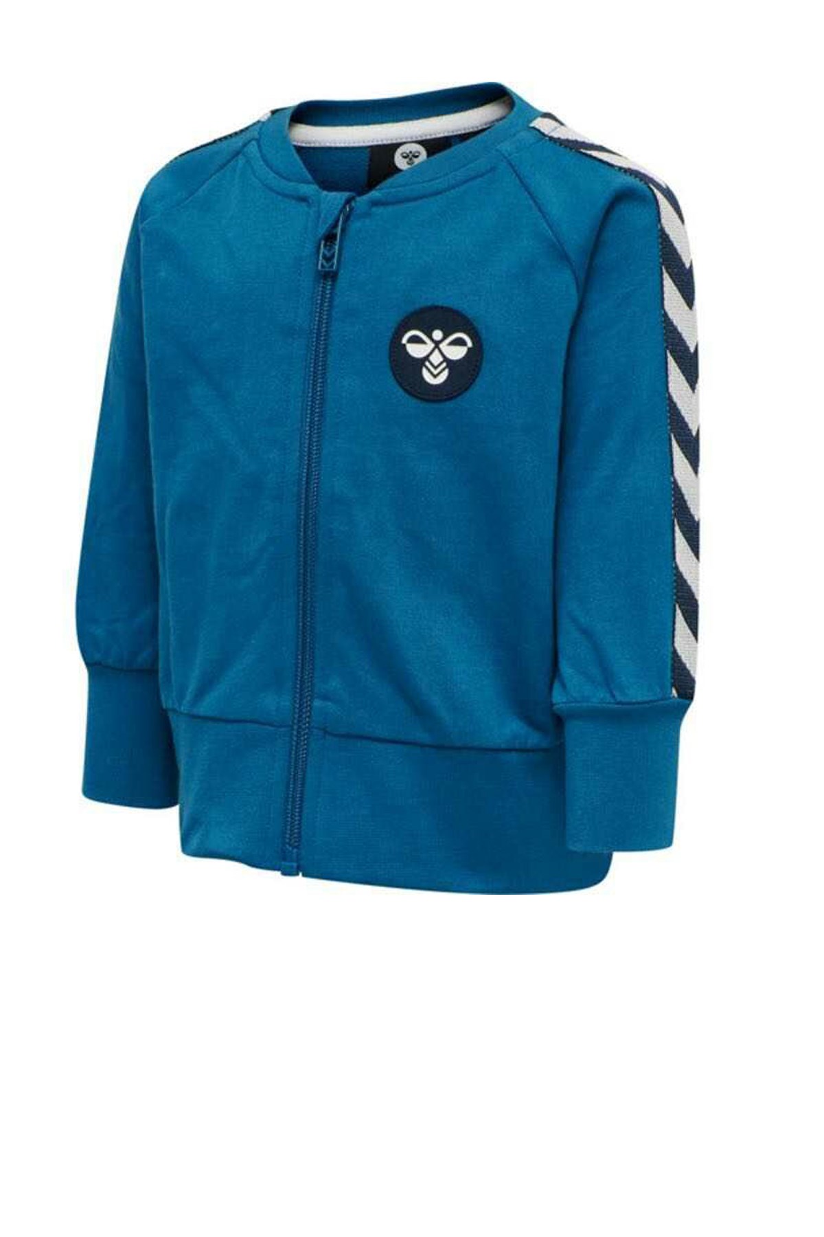 Hummel Patos Çocuk Fermuarlı Sweatshirt 208102-8370 Mavi