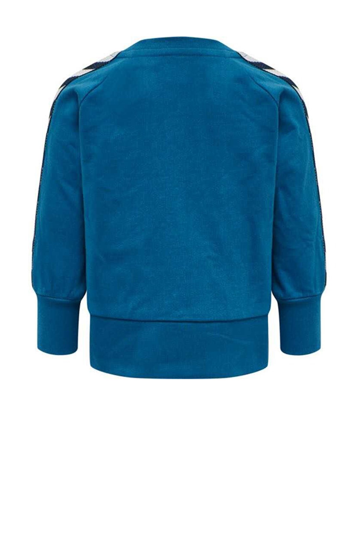 Hummel Patos Çocuk Fermuarlı Sweatshirt 208102-8370 Mavi