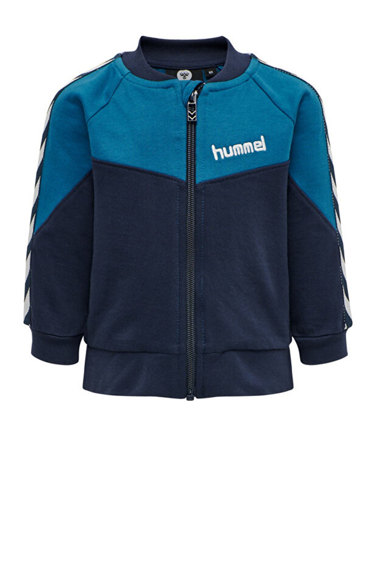 Hummel Nigel Çocuk Fermuarlı Sweatshirt 208113-1009 Siyah