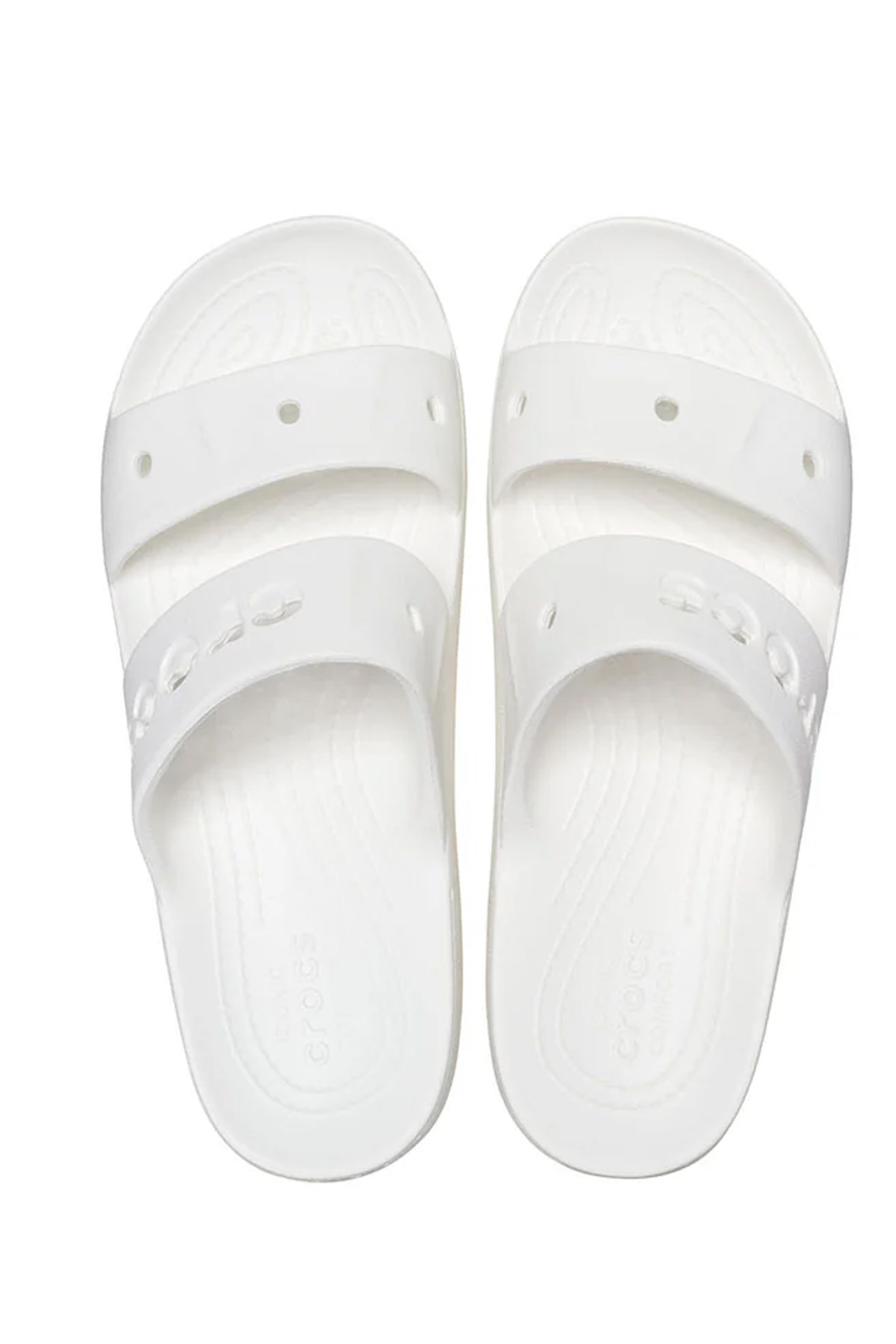 Crocs Baya Platform Kadın Terlik 208188-100 Beyaz