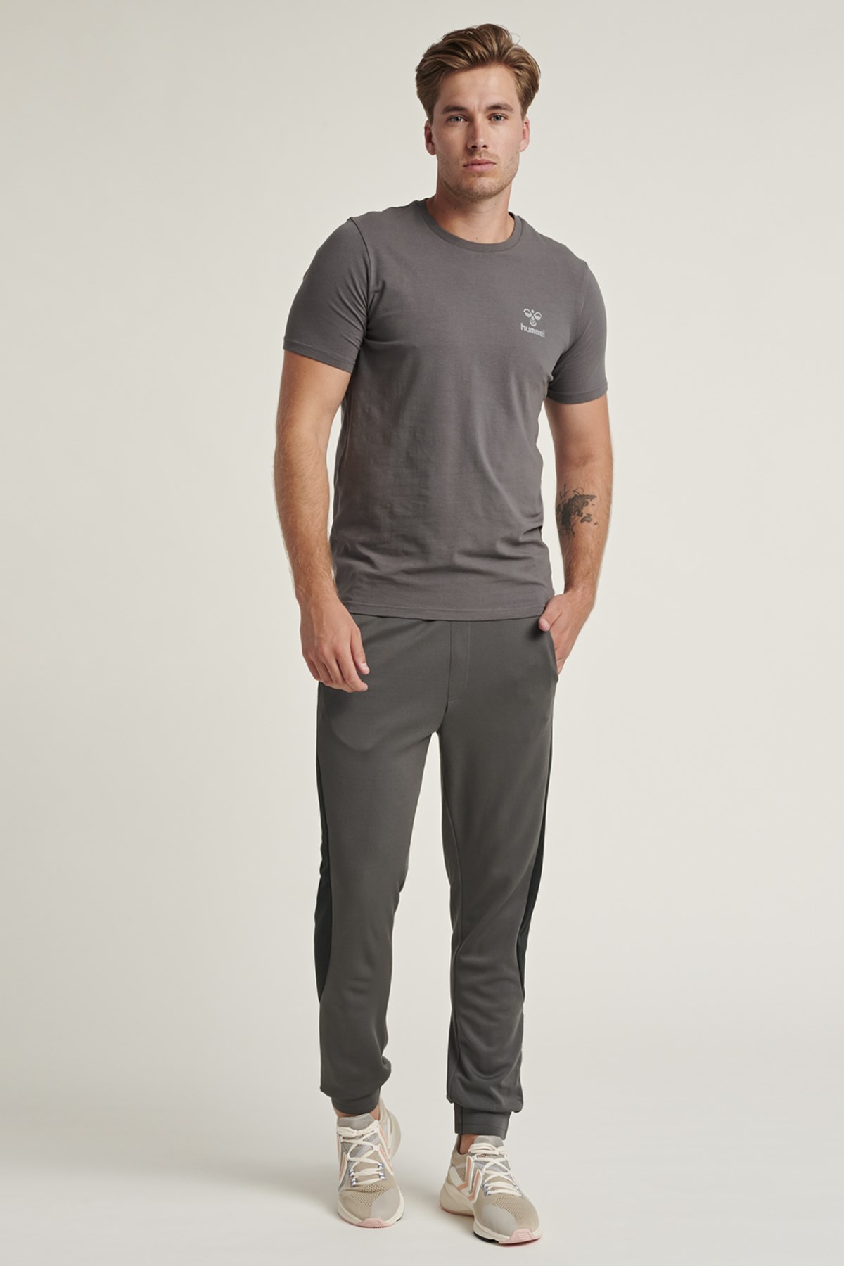 Hummel Truman Loose  Erkek Eşofman Altı 208228-1025 Antrasit