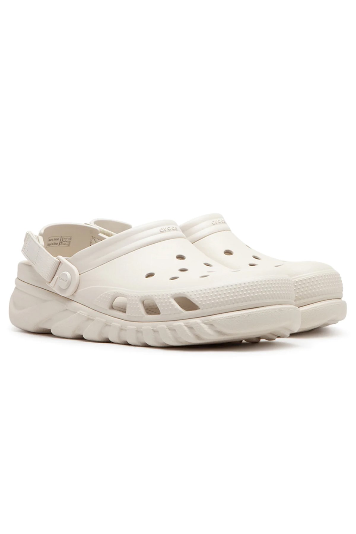 Crocs Duet Max II Clog Unisex Terlik 208776-160 Beyaz