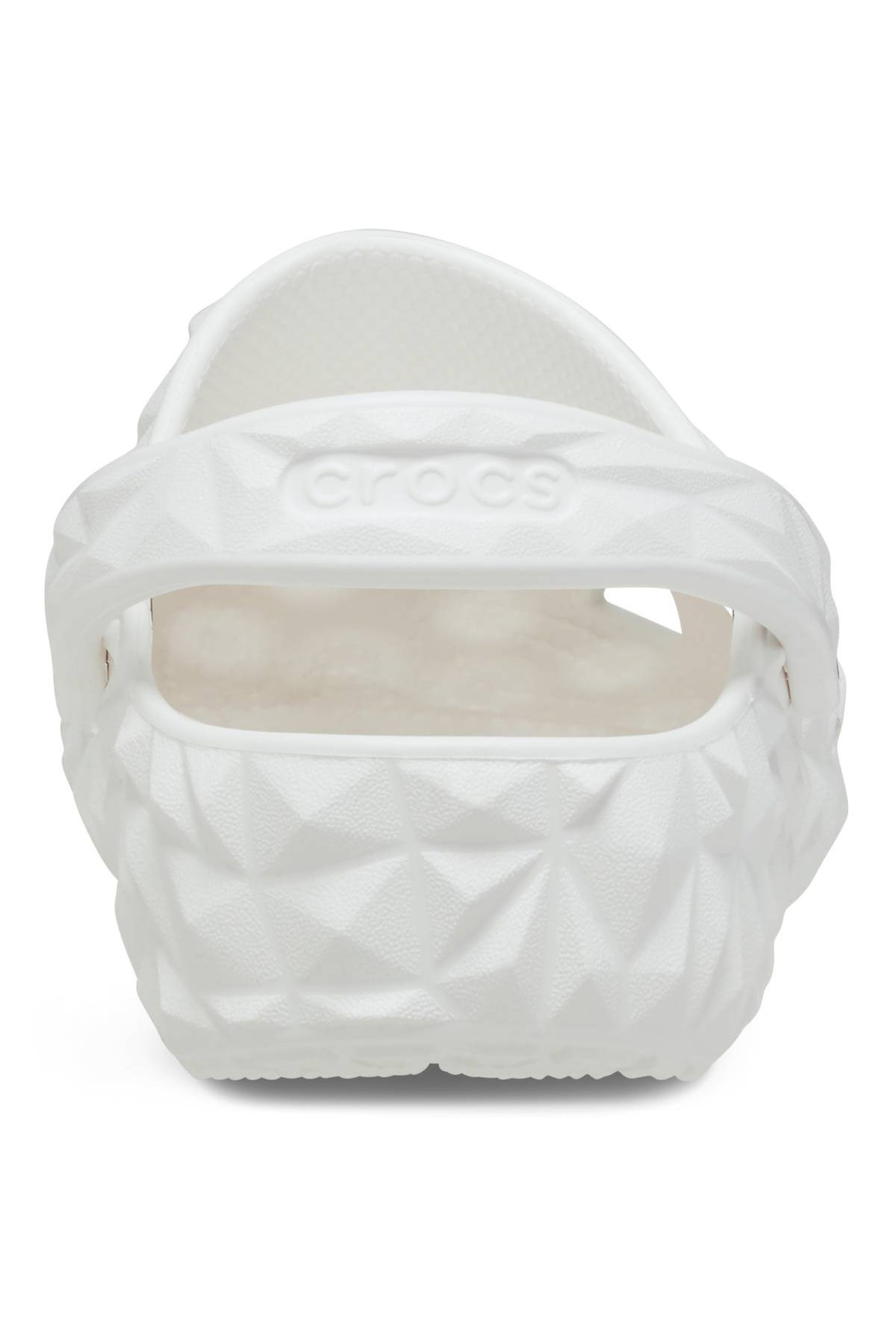 Crocs Classic Geometric Clog Unisex Terlik 209563-100 Beyaz