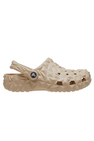 Crocs Classic Geometric Clog Unisex Terlik 209563-2DS Bej