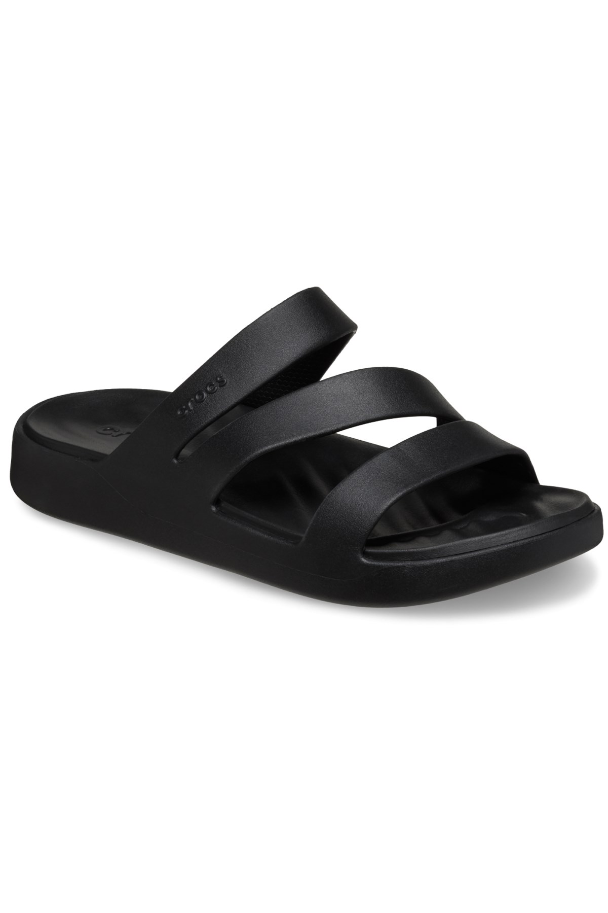 Crocs Getaway Strappy Kadın Terlik 209587-001 Siyah