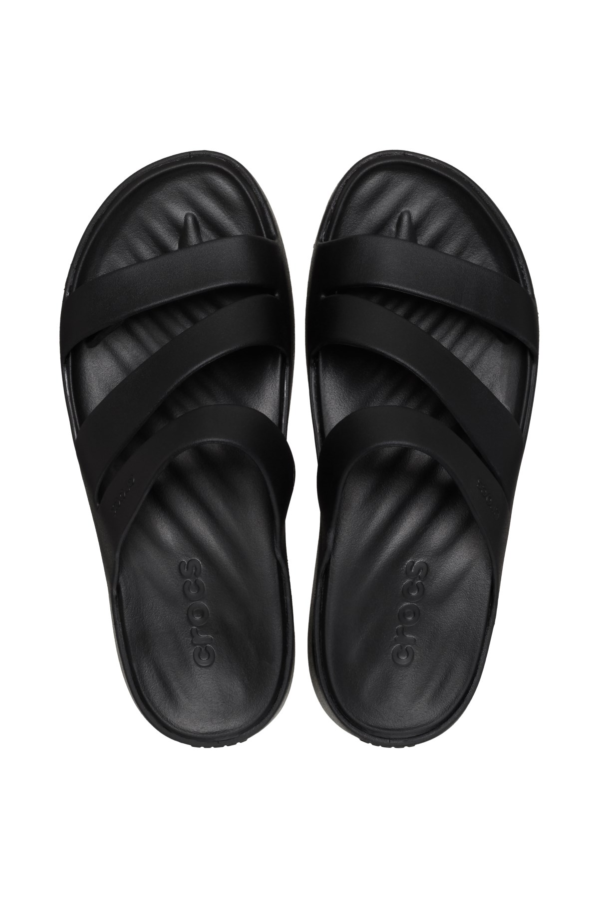 Crocs Getaway Strappy Kadın Terlik 209587-001 Siyah