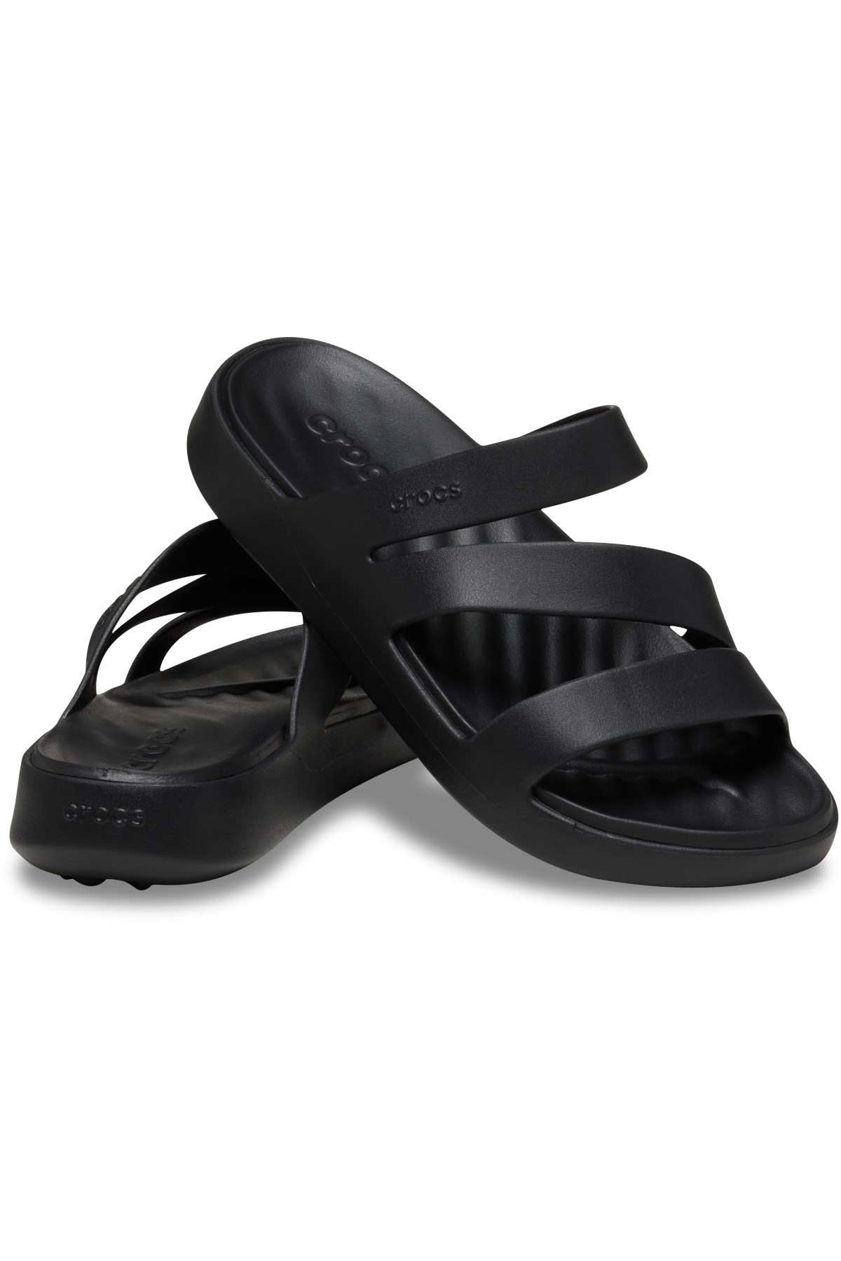 Crocs Getaway Strappy Kadın Terlik 209587-001 Siyah