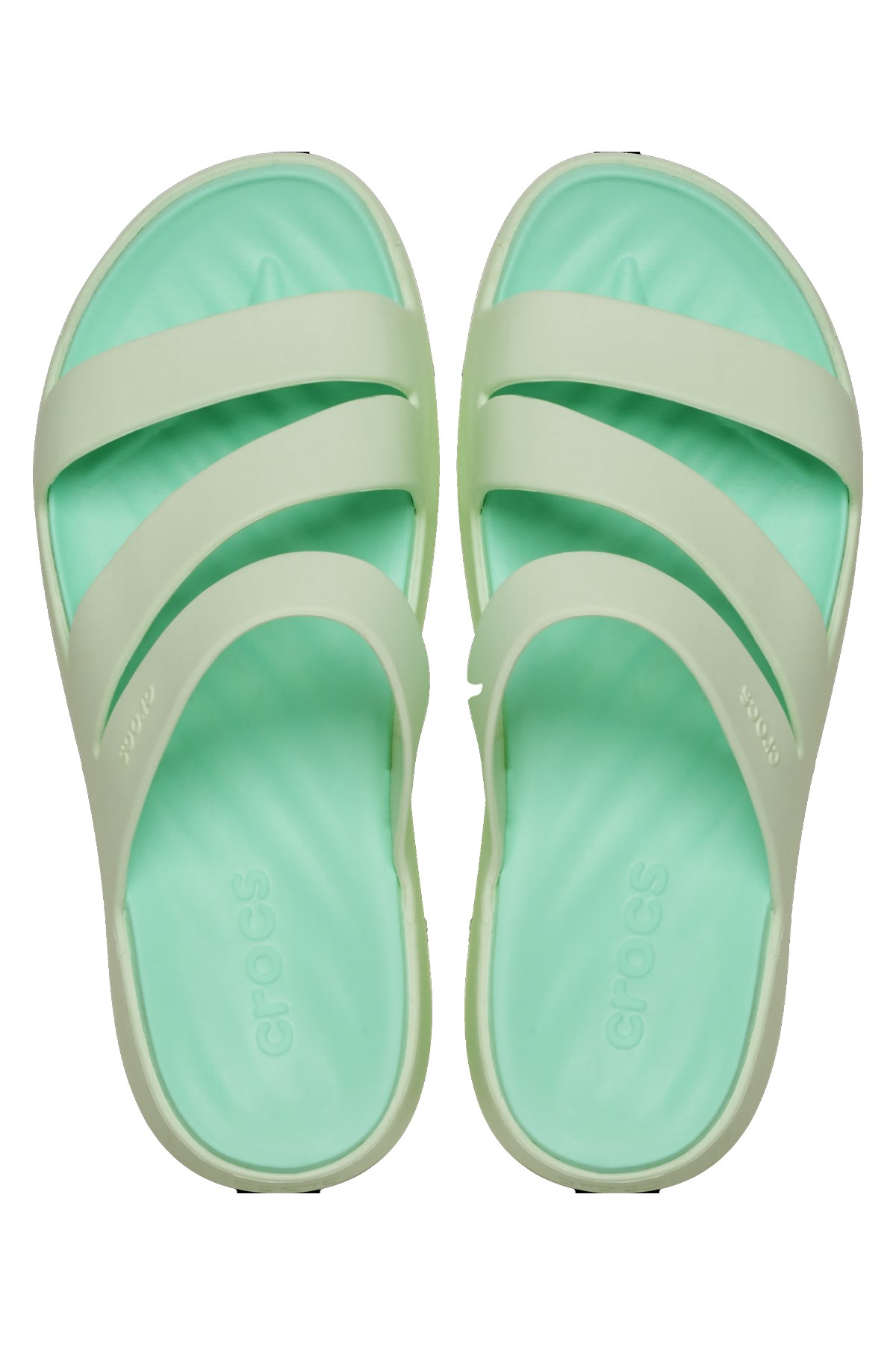 Crocs Getaway Strappy Kadın Terlik 209587-3YH Yeşil