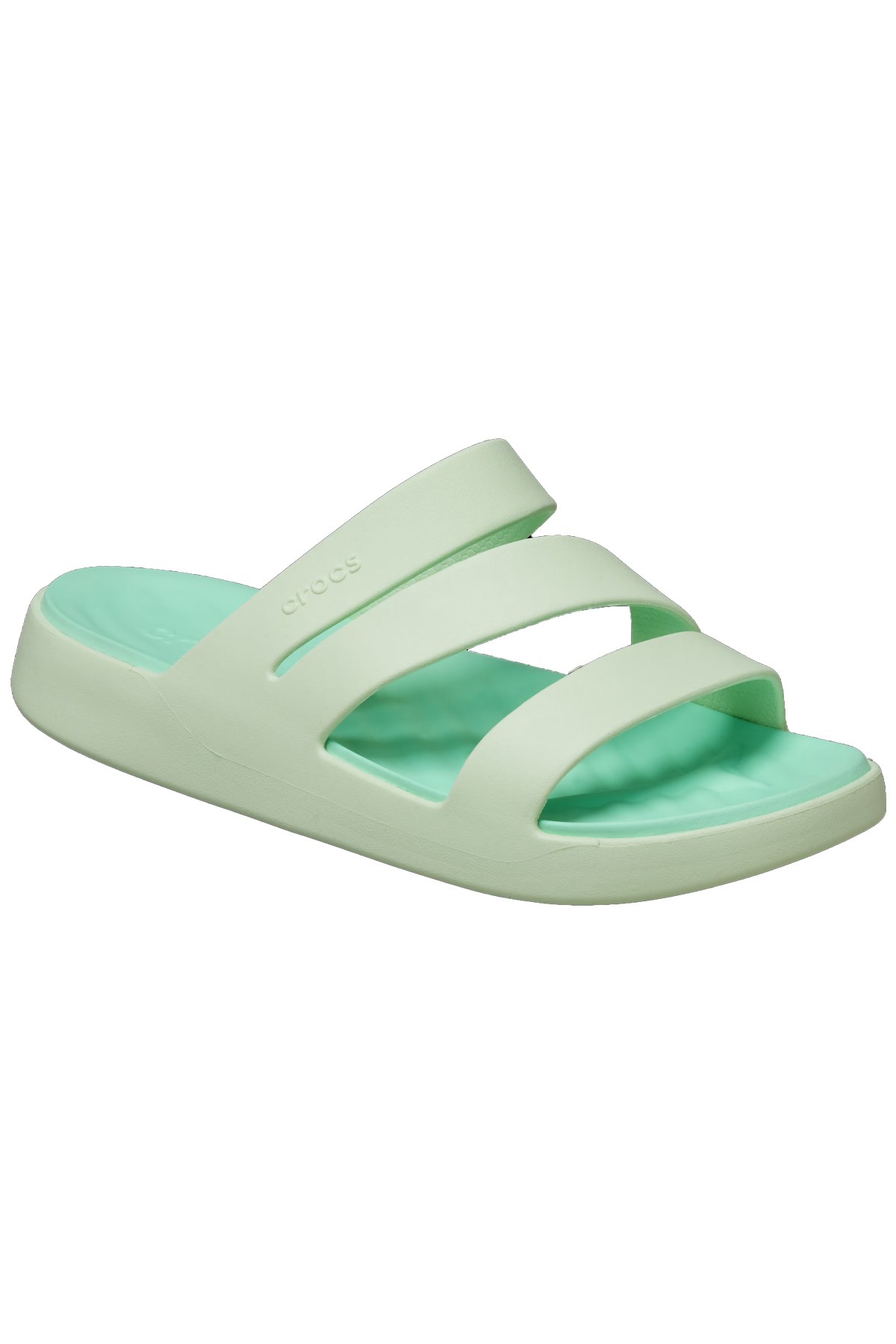Crocs Getaway Strappy Kadın Terlik 209587-3YH Yeşil