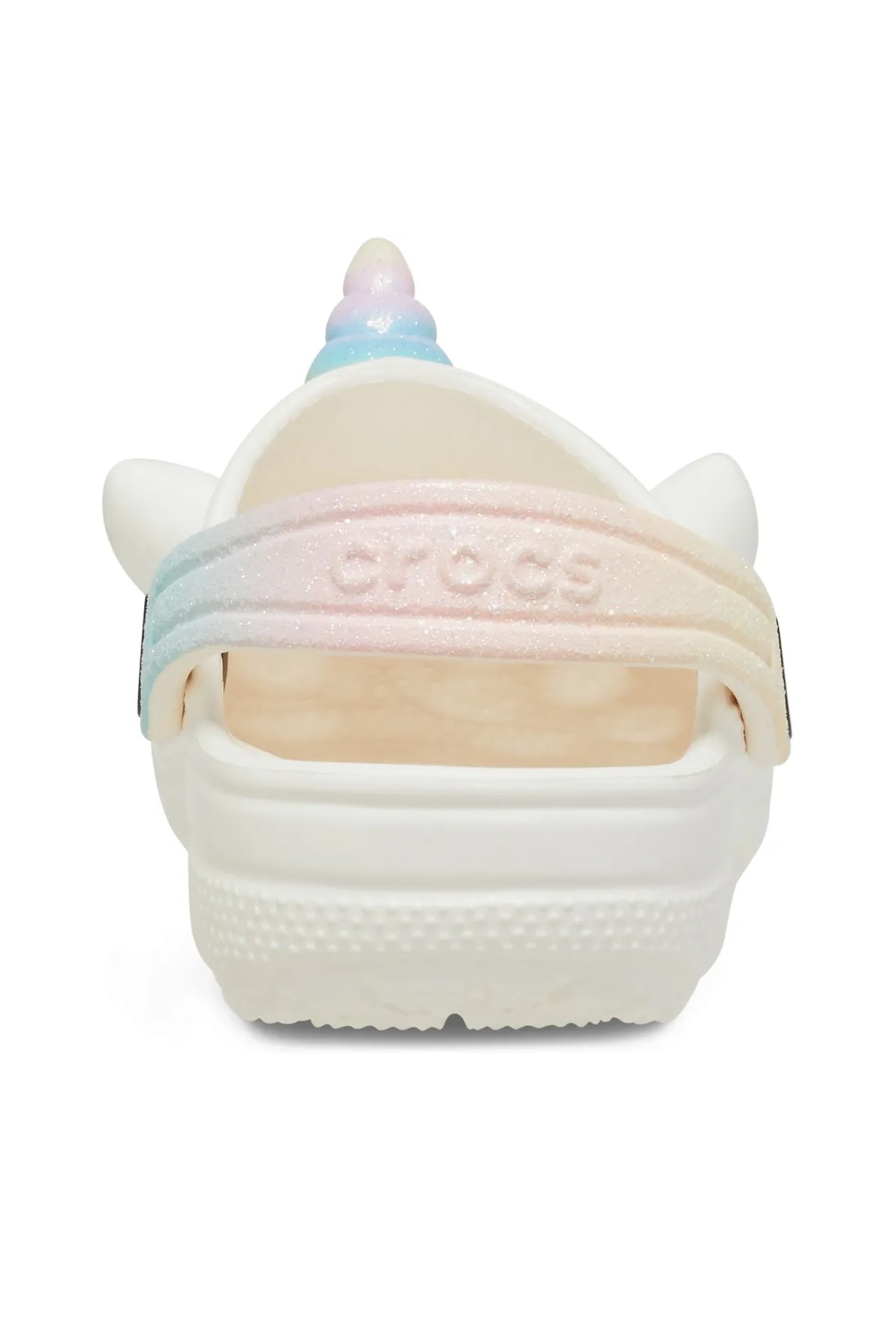 Crocs Classic IAM Rainbow Çocuk Terlik 209701-0WV Beyaz