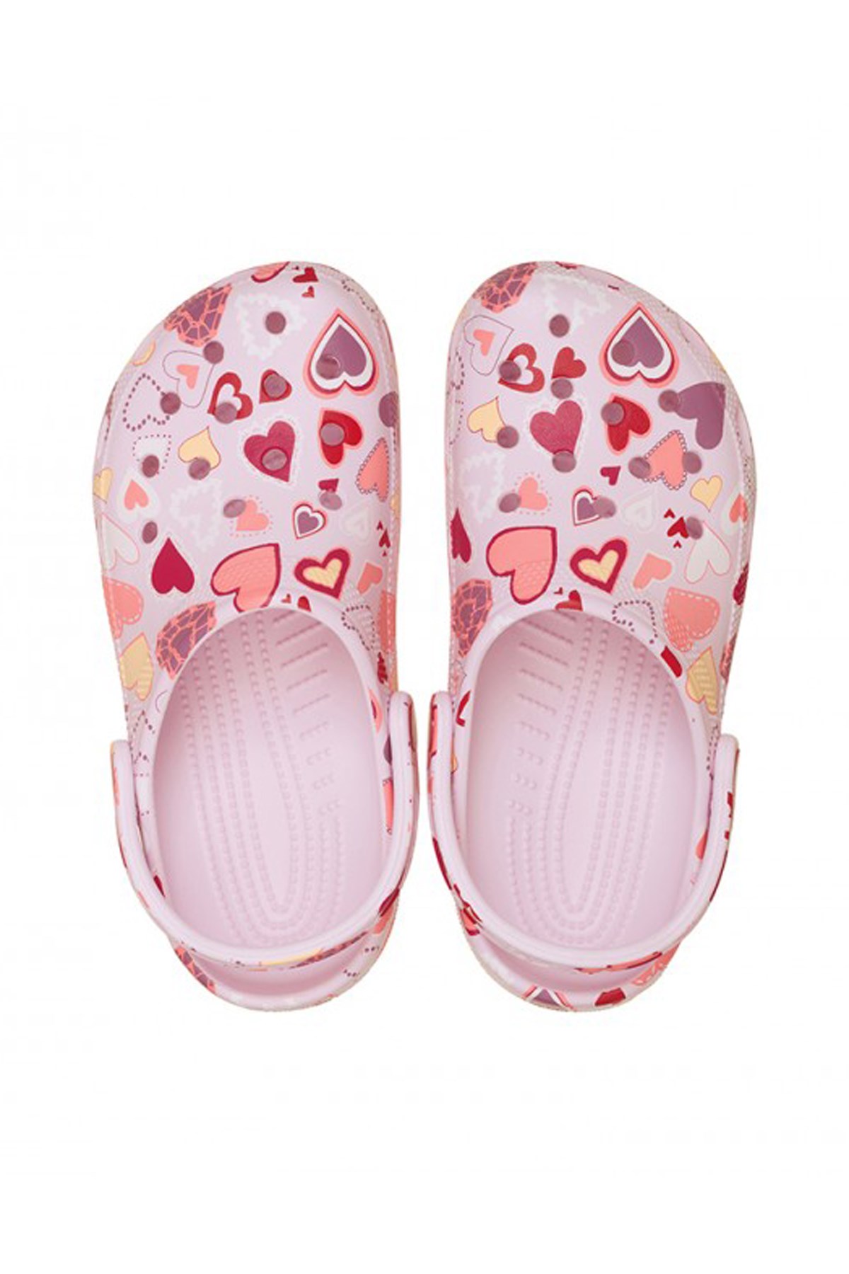 Crocs Classic VDay Çocuk Terlik 209754-7CI Pembe