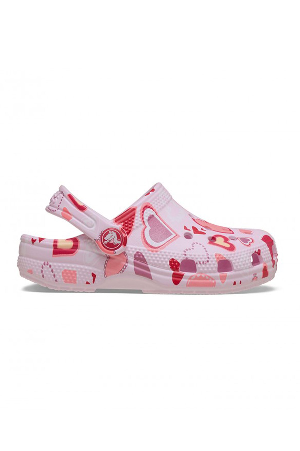 Crocs Classic VDay Çocuk Terlik 209755-7CI Pembe
