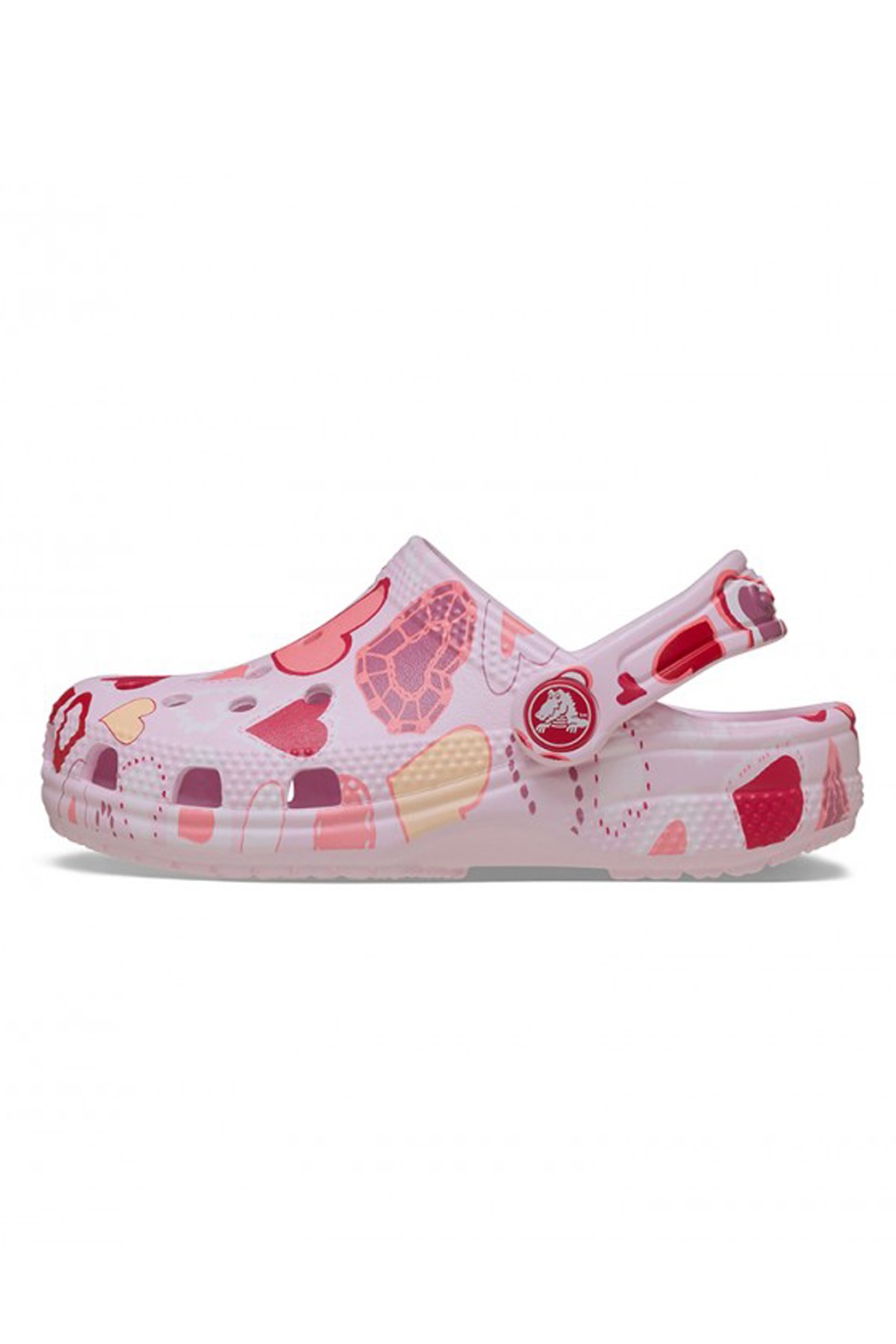 Crocs Classic VDay Çocuk Terlik 209755-7CI Pembe