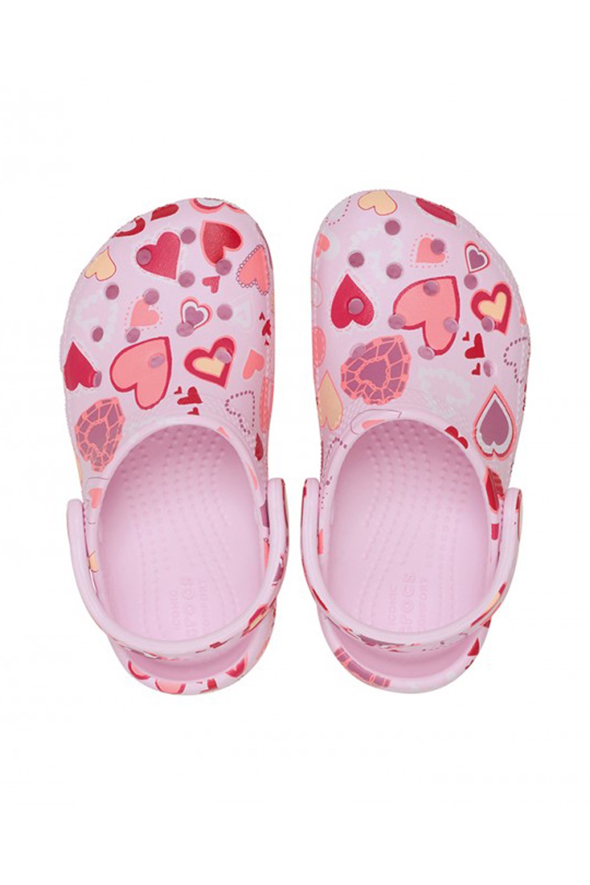 Crocs Classic VDay Çocuk Terlik 209755-7CI Pembe