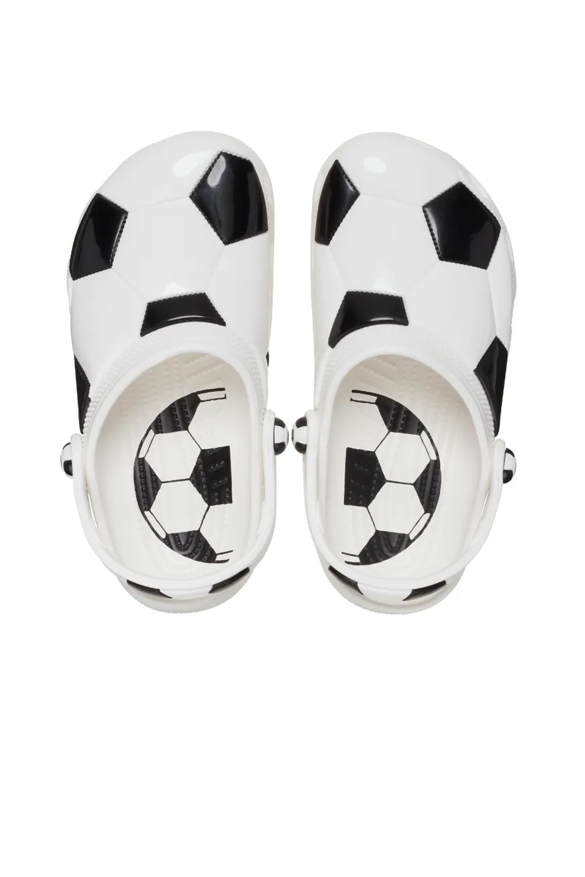Crocs Classic Soccer Ball Çocuk Sandalet 210023-103 Beyaz