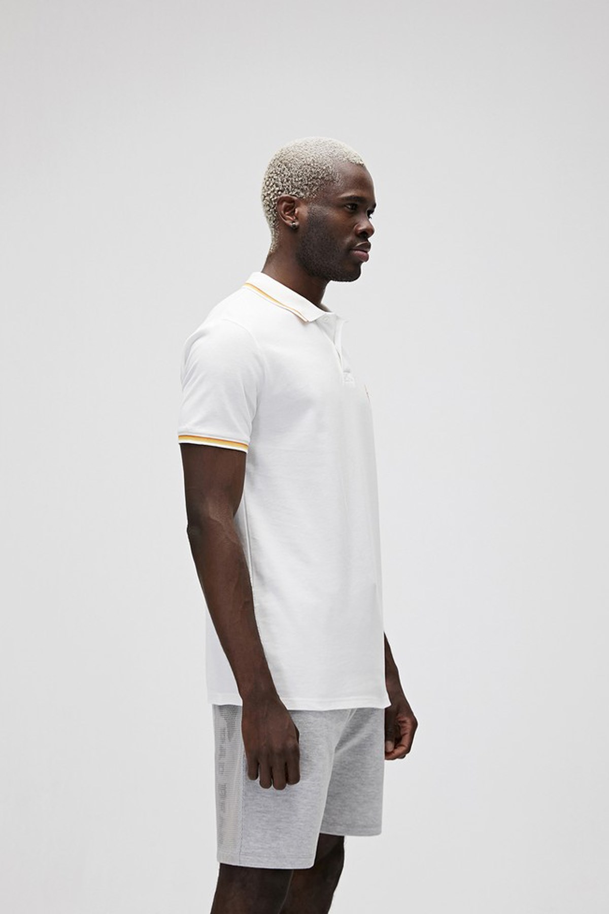 Bad Bear Groove Polo Erkek Tişört 21.01.07.023 Beyaz