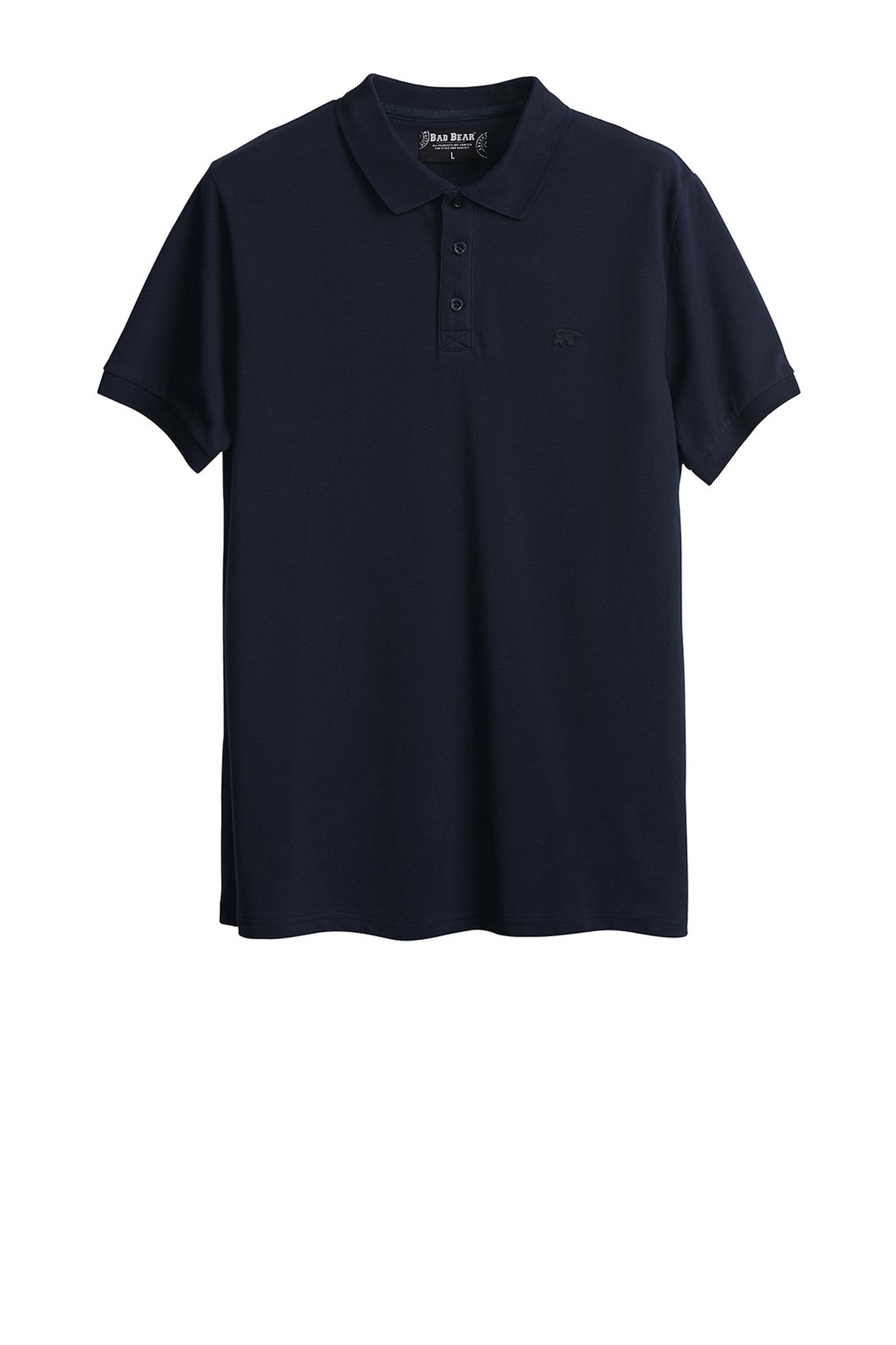 Bad Bear Stark Erkek Polo Tişört 21.01.07.051 Lacivert